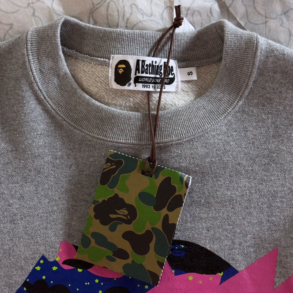 Bape Bape x Kid Cudi Crewneck Gray 2021 Size US S / EU 44-46 / 1 - 7 Thumbnail