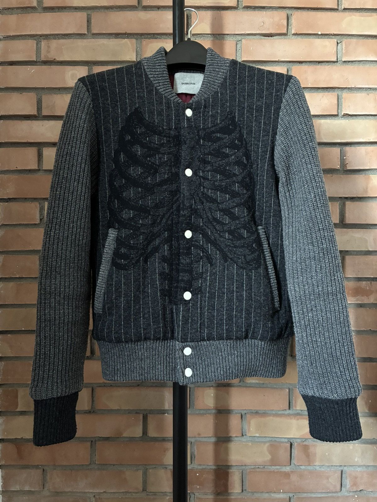 Undercover Undercover 13AW anatomicouture ribcage skeleton bones jacket ...