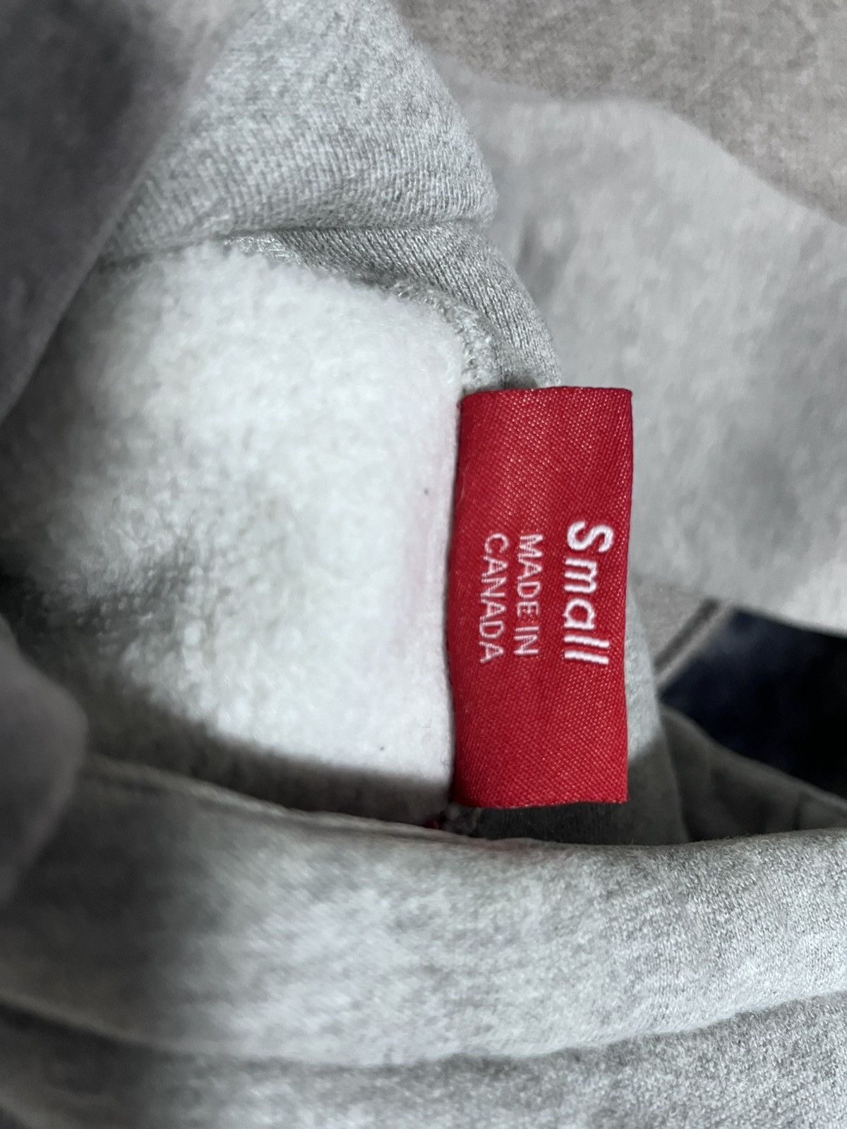 Supreme Supreme Grey hoodie Size US S / EU 44-46 / 1 - 7 Thumbnail