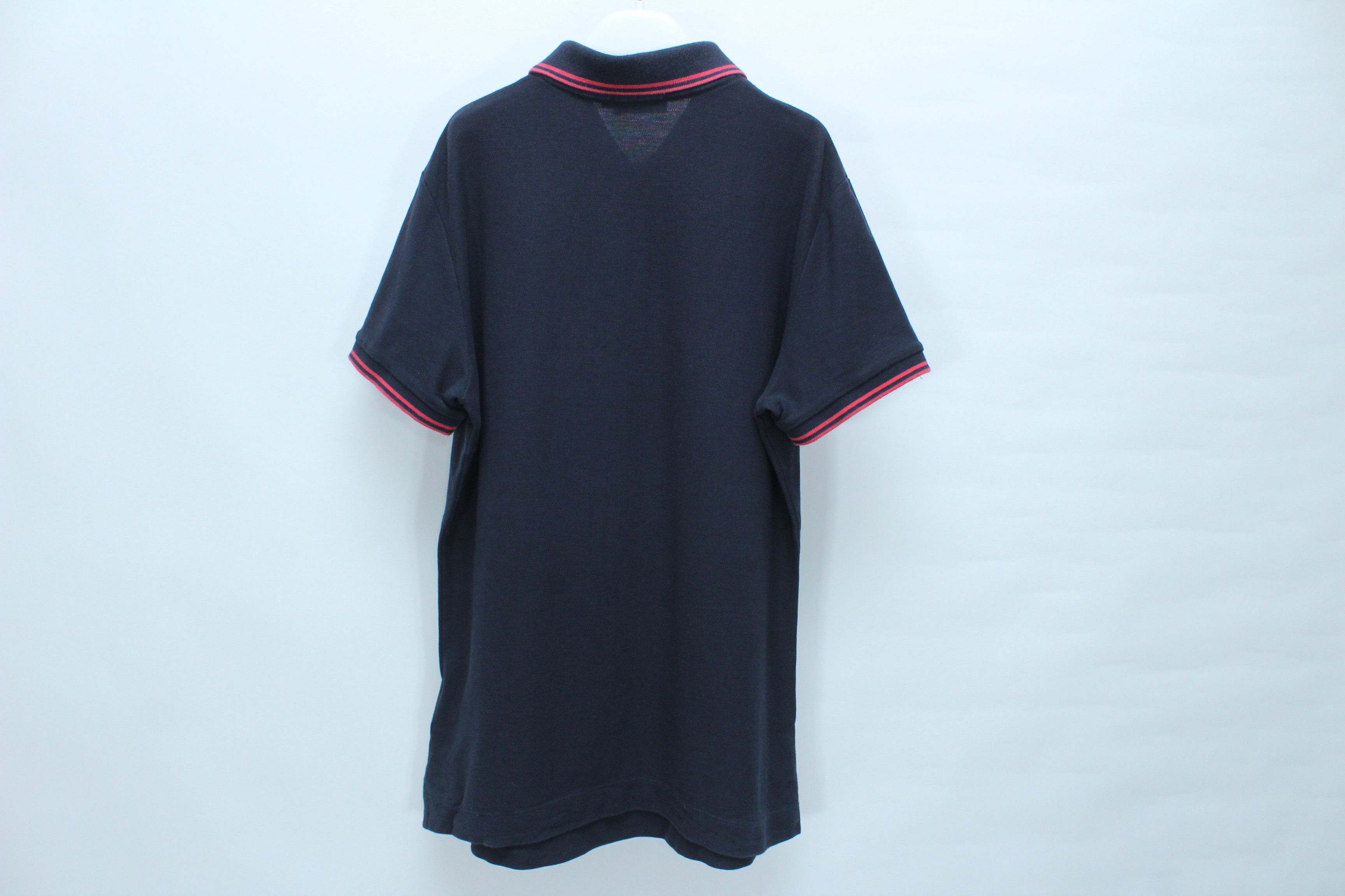 Moncler Moncler Maglia Polo Manica Corta Shirt Dress Navy S Size S / US 4 / IT 40 - 6 Thumbnail