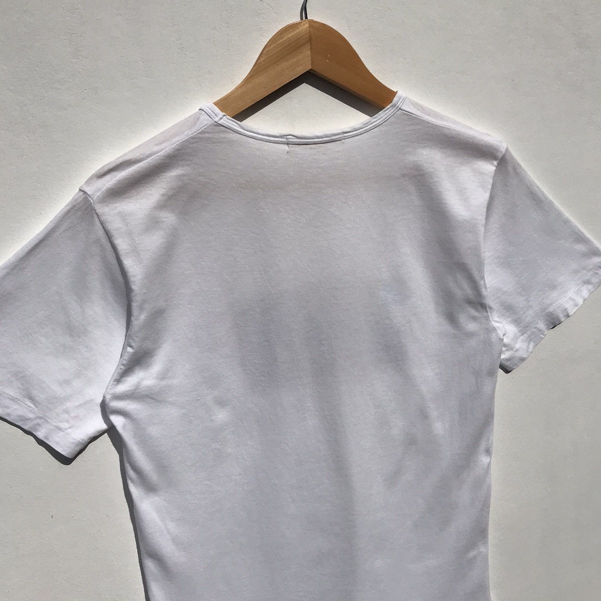 Issey Miyake Vintage 80s Issey Sport V-Neck Tee Spellout Issey Miyake Size US S / EU 44-46 / 1 - 8 Thumbnail