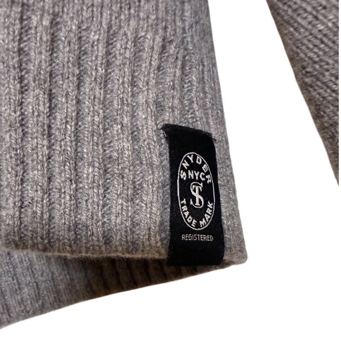 Todd Snyder Todd Snyder NWT Grey Cashmere Turtleneck Size US L / EU 52-54 / 3 - 5 Thumbnail