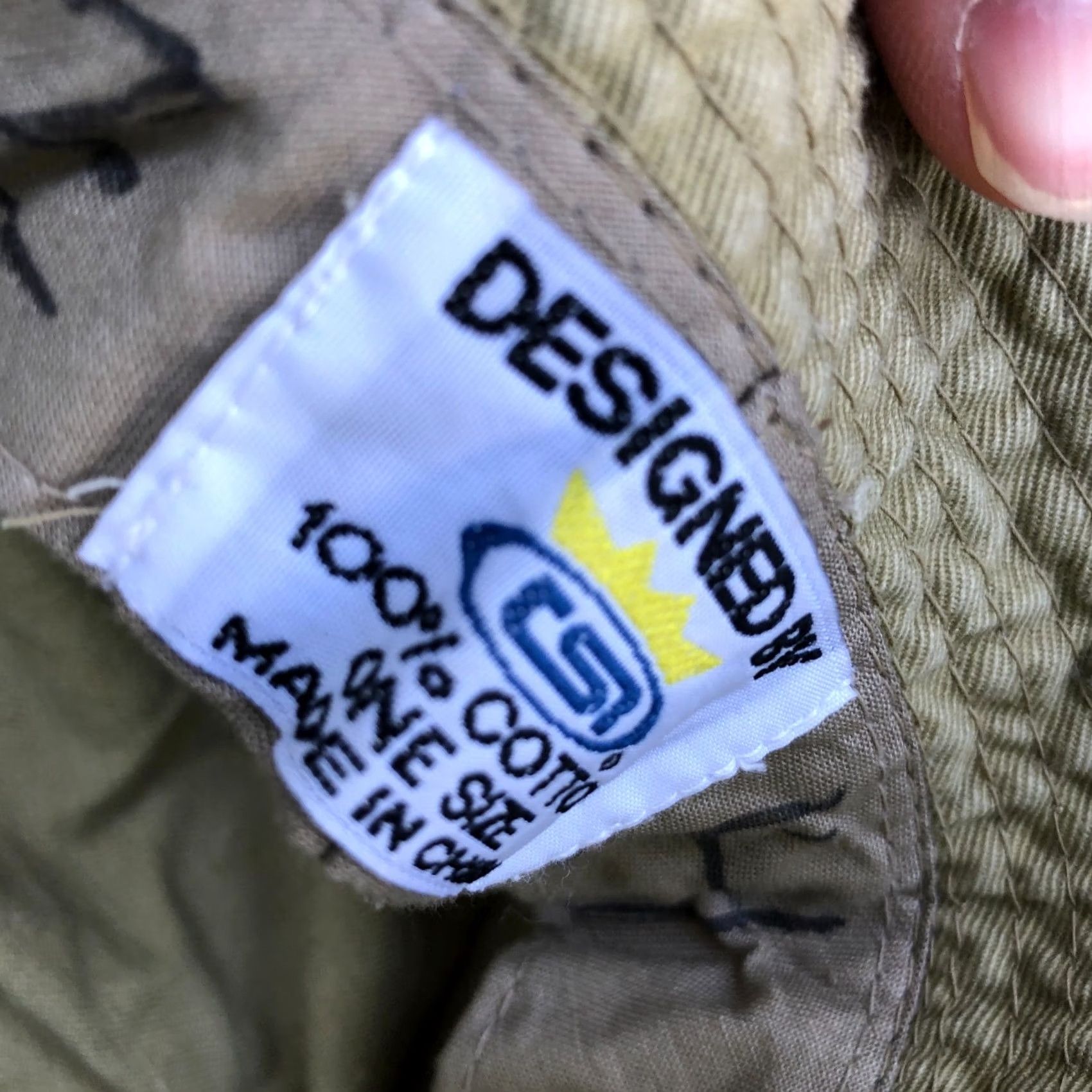 Etro VINTAGE CSI CAYMAN ISLANDS Bucket Hat Men's Beige Cap One Size Retro Size ONE SIZE - 5 Thumbnail