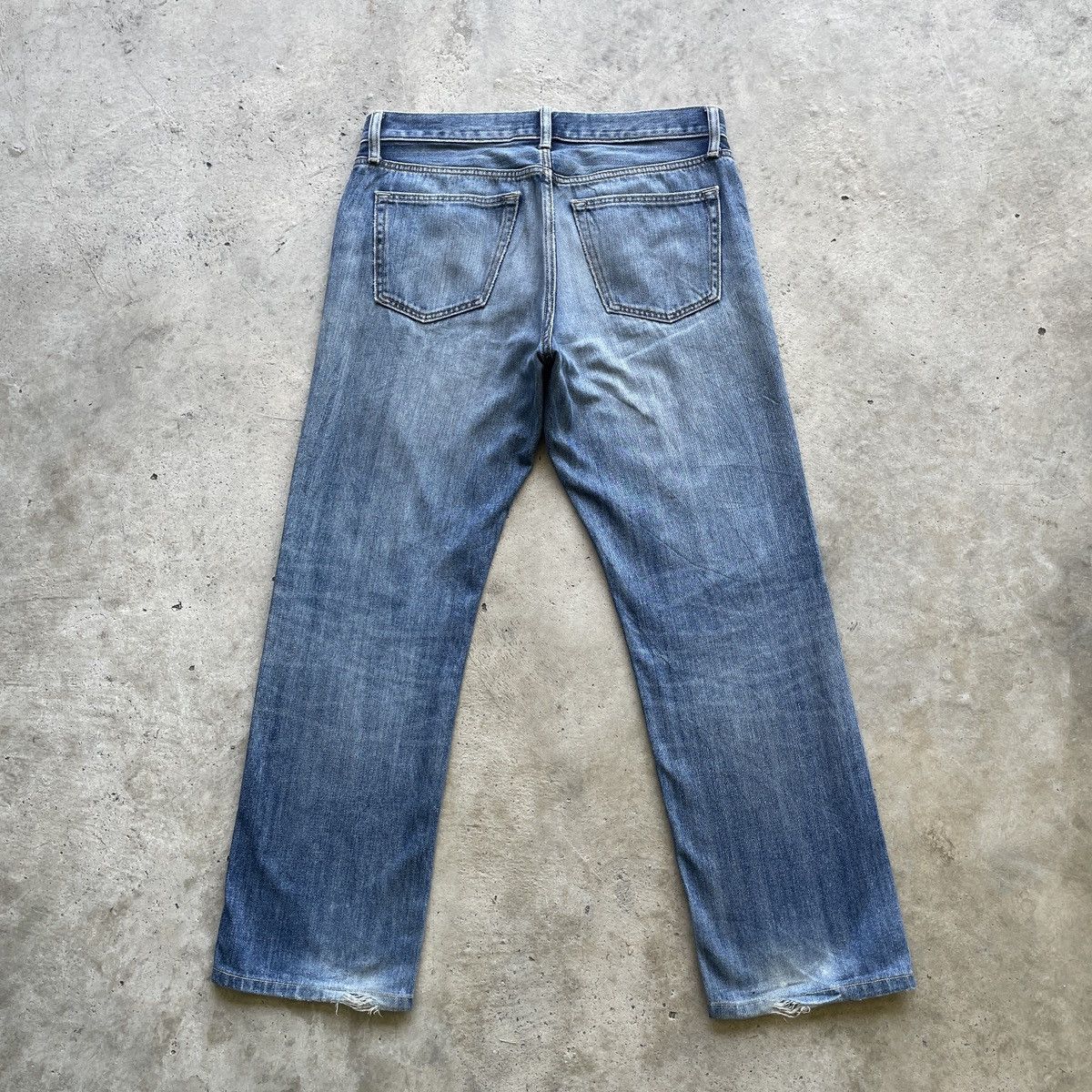 Japanese Brand W34💥 Vintage Japanese Brand Faded Jeans Denim Pants Size US 34 / EU 50 - 10 Thumbnail