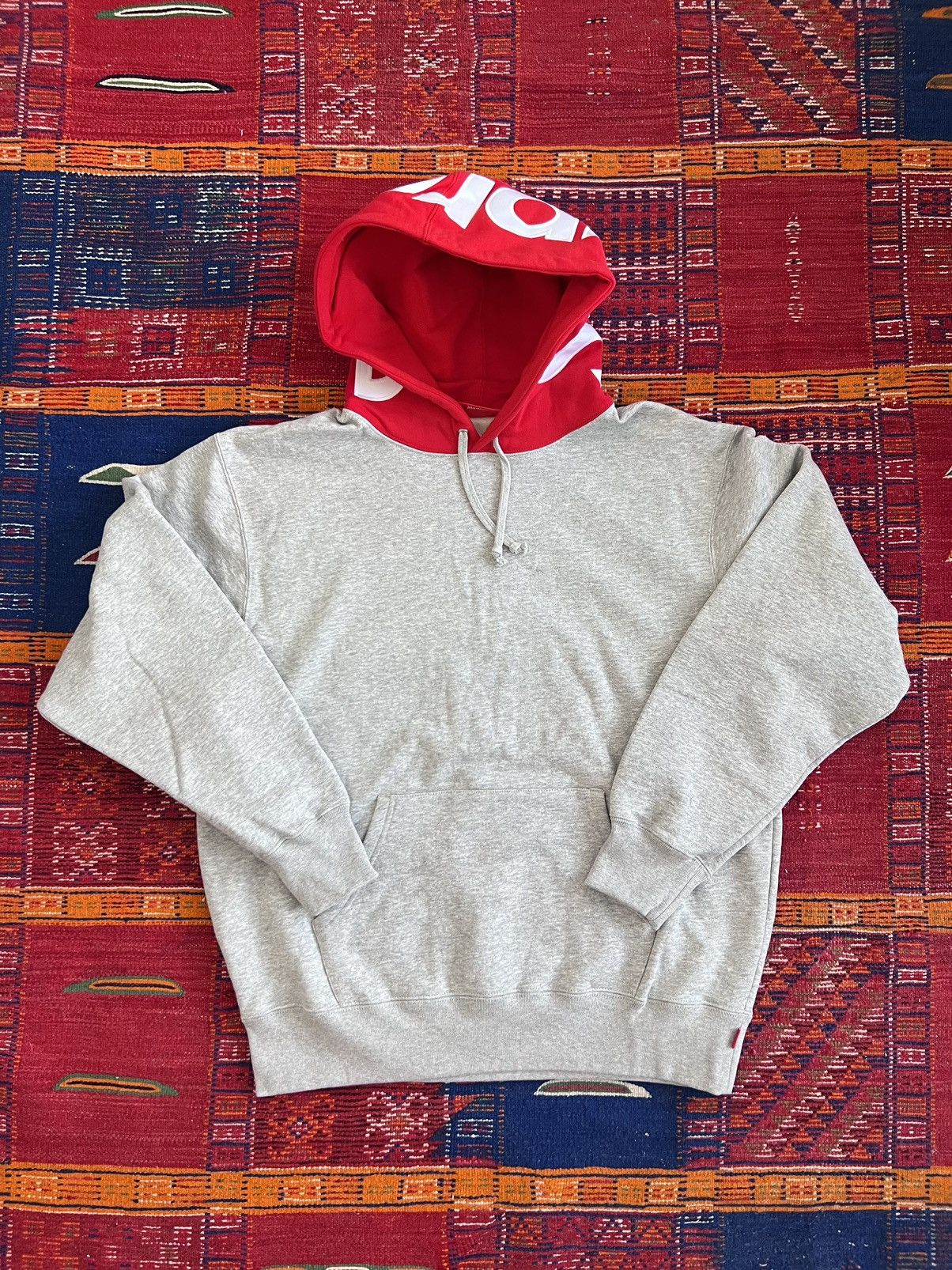 Supreme Supreme Contrast Hooded Sweatshirt | Grailed