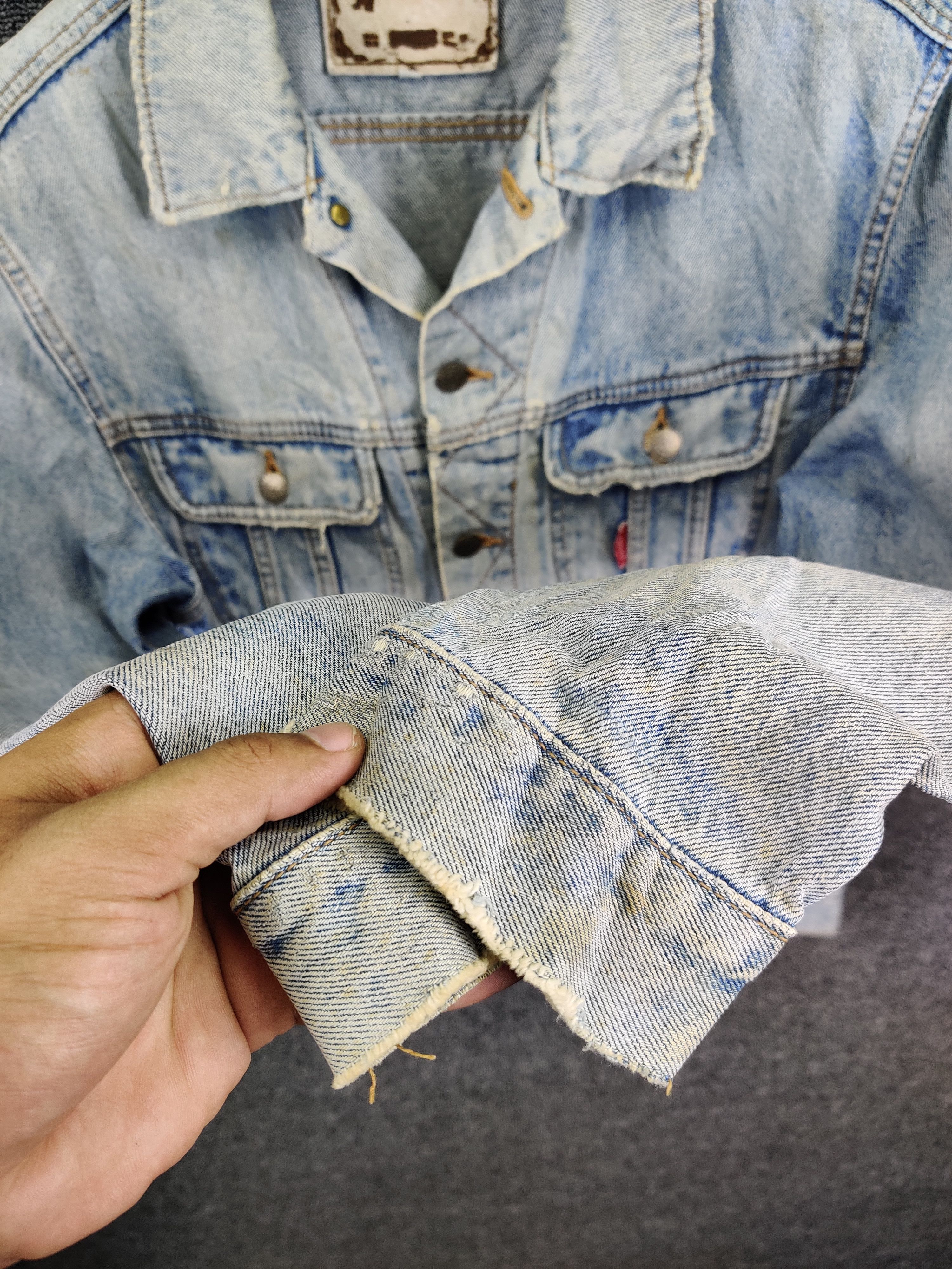Japanese Brand Vintage G.L Heart Distressed Trucker Denim Jacket Size US M / EU 48-50 / 2 - 14 Thumbnail