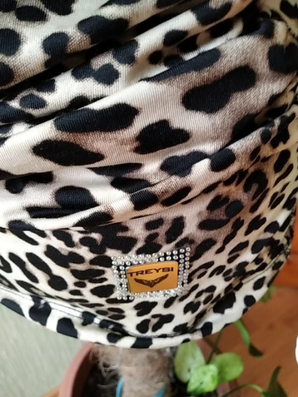 Japanese Brand leopard jumper with lace on back sz s Size M / US 6-8 / IT 42-44 - 2 Thumbnail