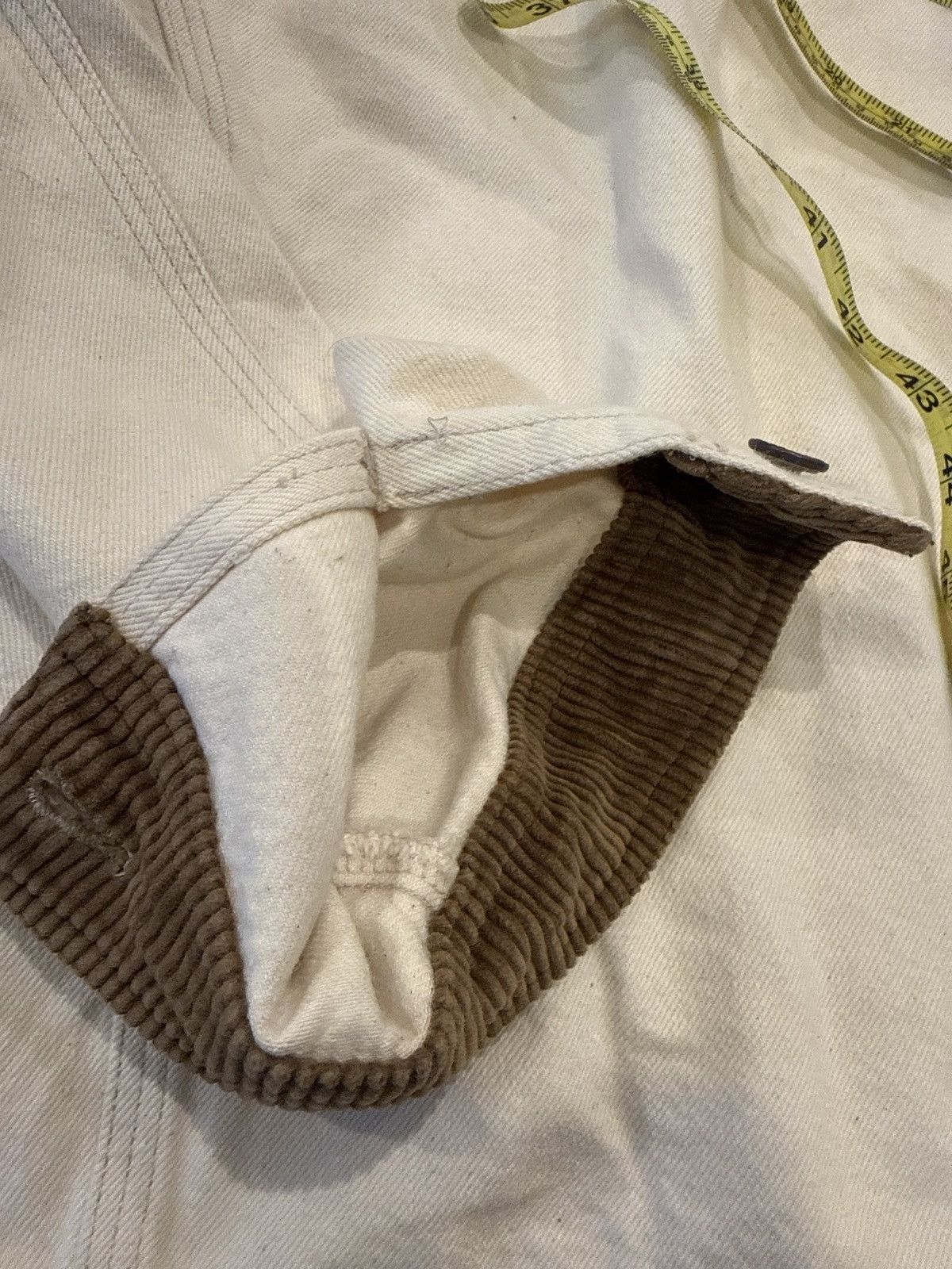 Banana Republic Banana Republic canvas/corduroy trucker jacket Size US S / EU 44-46 / 1 - 4 Thumbnail