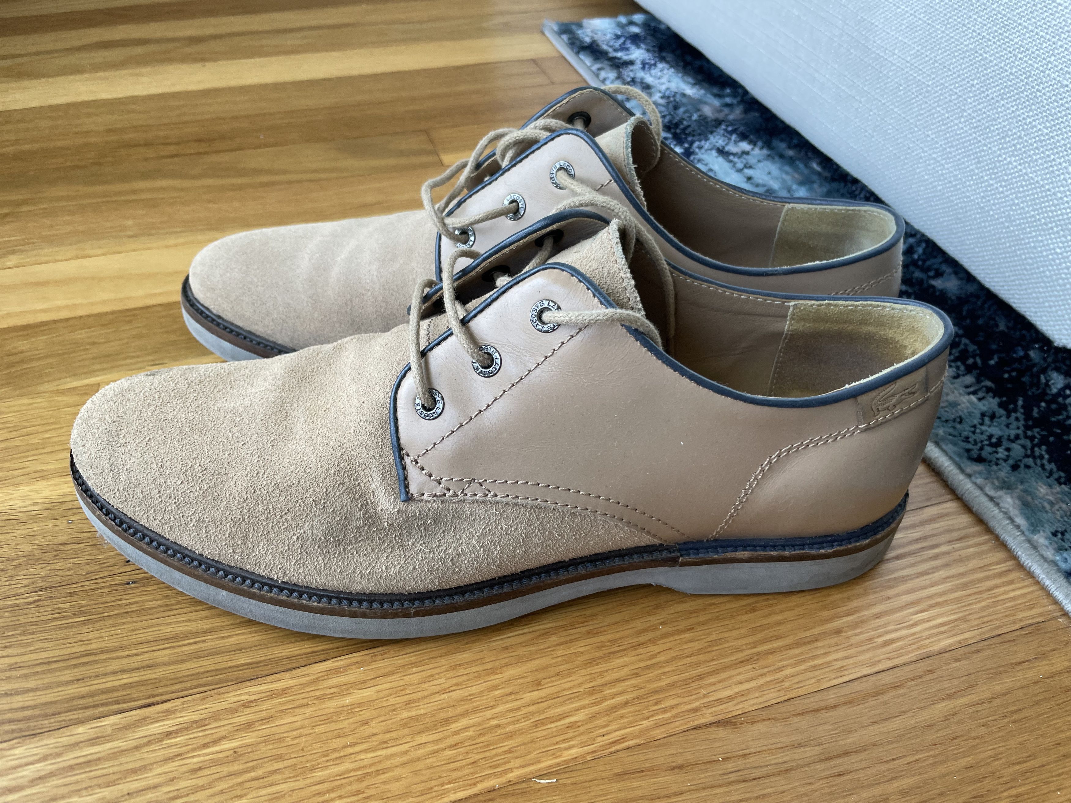 Lacoste Casual Leather/Suede Shoes Size US 10 / EU 43 - 2 Thumbnail