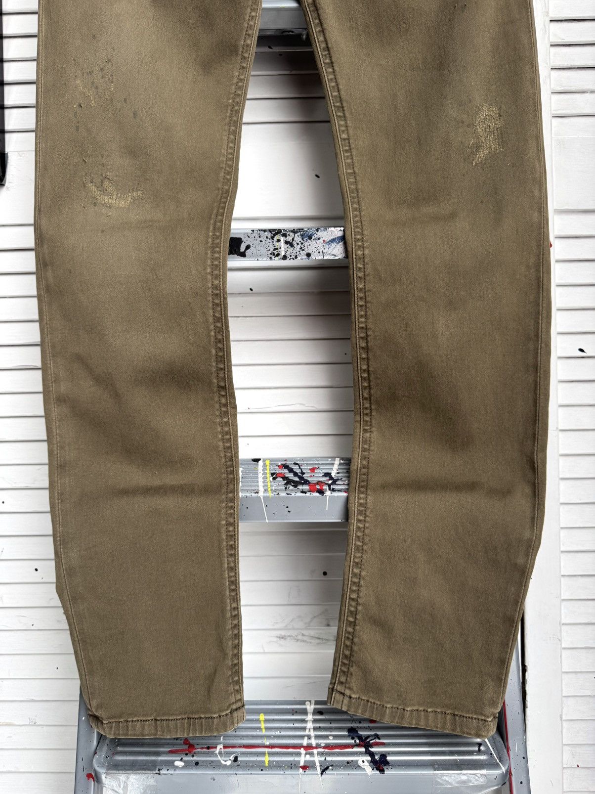Diesel Diesel Jogg Jeans Thommer CB-NE Olive Khaki Slim Fit Stretch Size US 32 / EU 48 - 3 Thumbnail