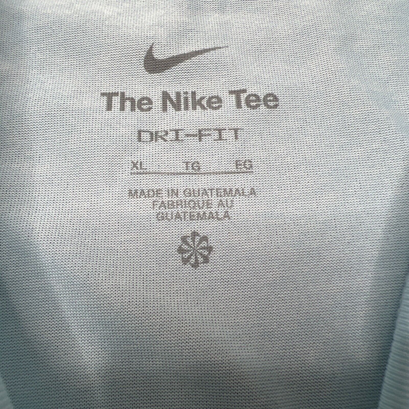 Nike The Nike Tee Light Blue Basketball Sleeveless T-Shirt XL Size XL / US 12-14 / IT 48-50 - 6 Thumbnail