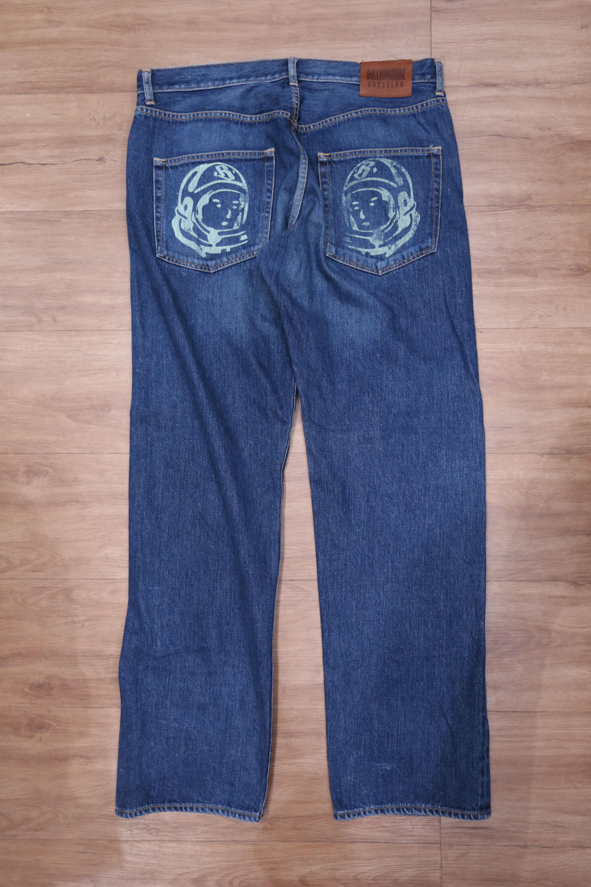 Billionaire Boys Club BBC - S/S 07 - Season 4 - Running Dog Denim Jean Size US 36 / EU 52 - 2 Thumbnail