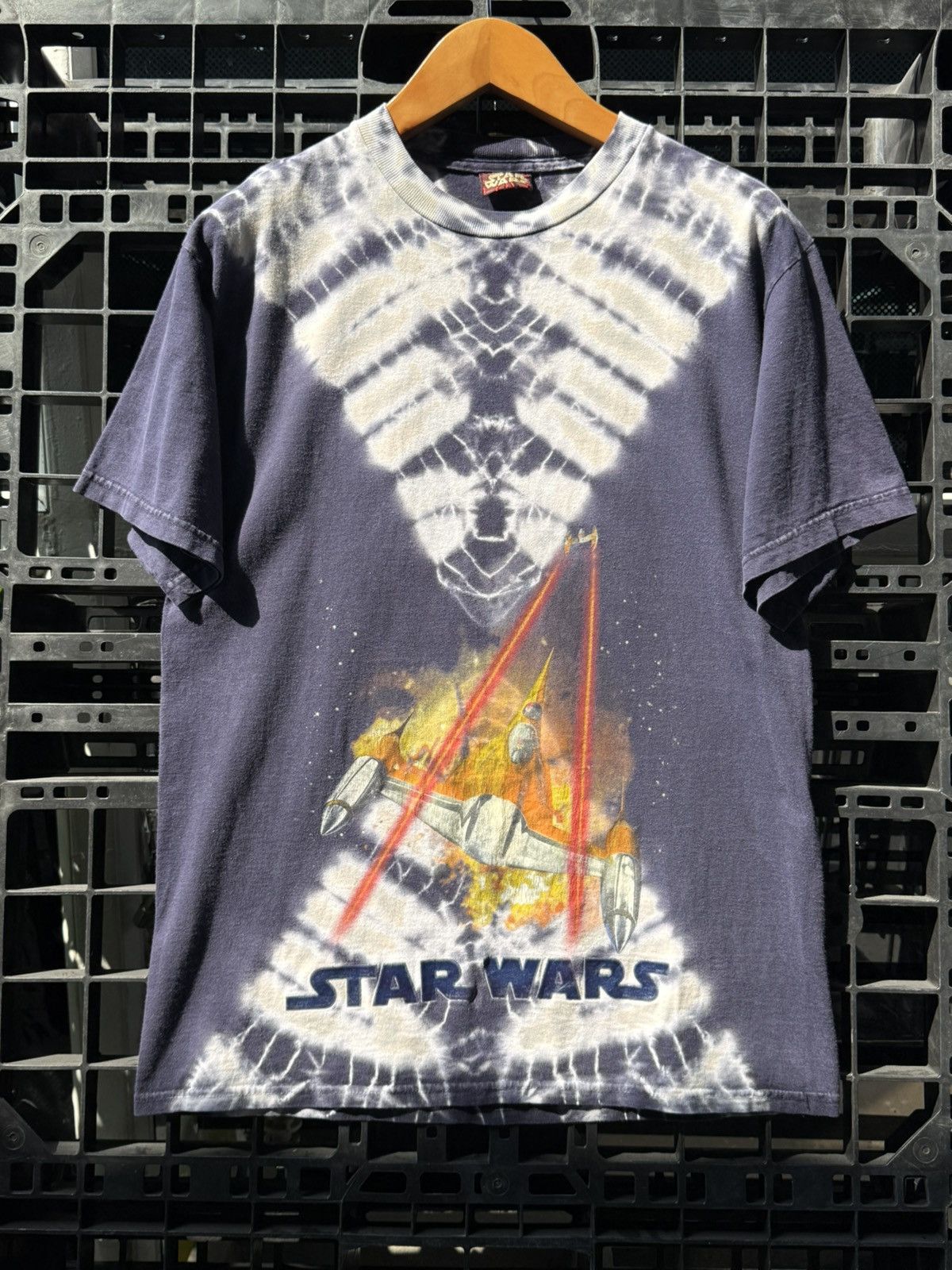 Vintage 💥Vintage Star wars episode 1 Naboo fighter 90s movie T-shirt Size US L / EU 52-54 / 3 - 1 Thumbnail