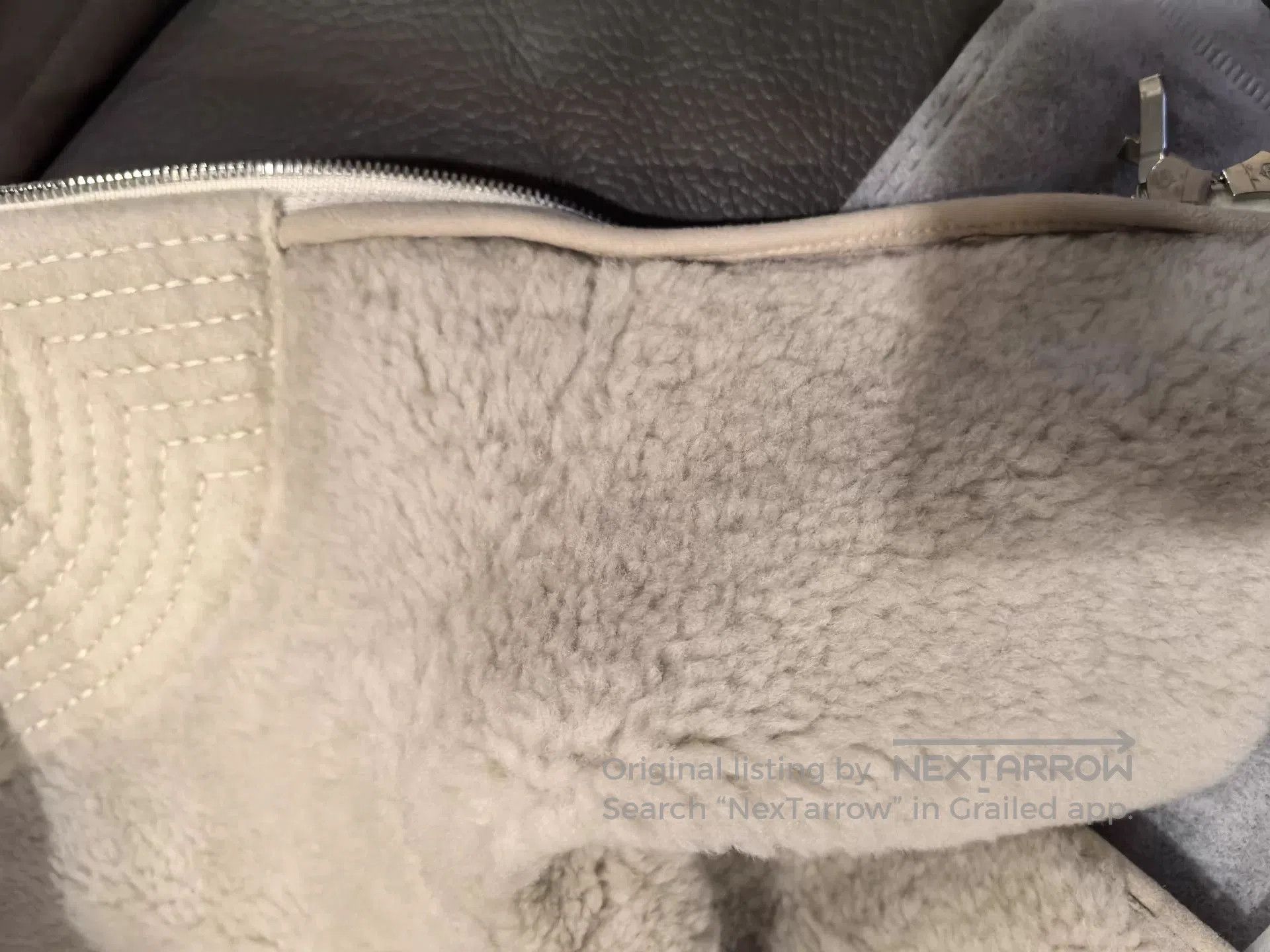 Loro Piana Loro Piana Shearling Cashmere Hat Scarf. Size ONE SIZE - 5 Thumbnail