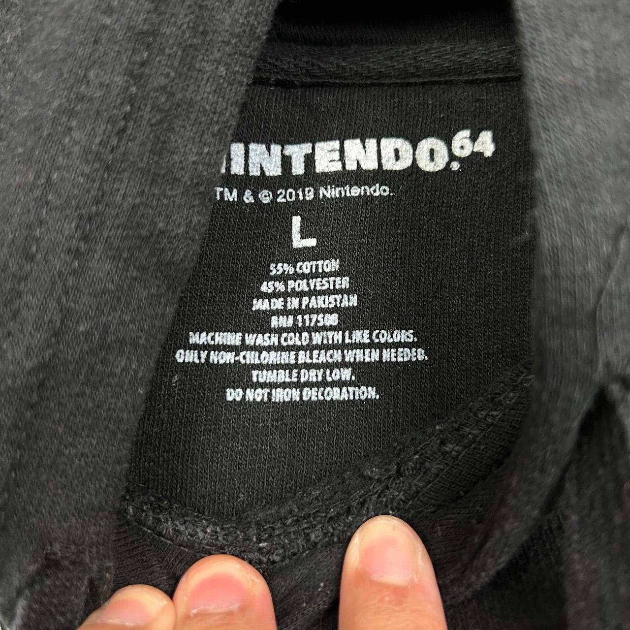 Nintendo Nintendo 64 Hoodie Men Element Logo Long Sleeve Pocket L Size US L / EU 52-54 / 3 - 5 Thumbnail