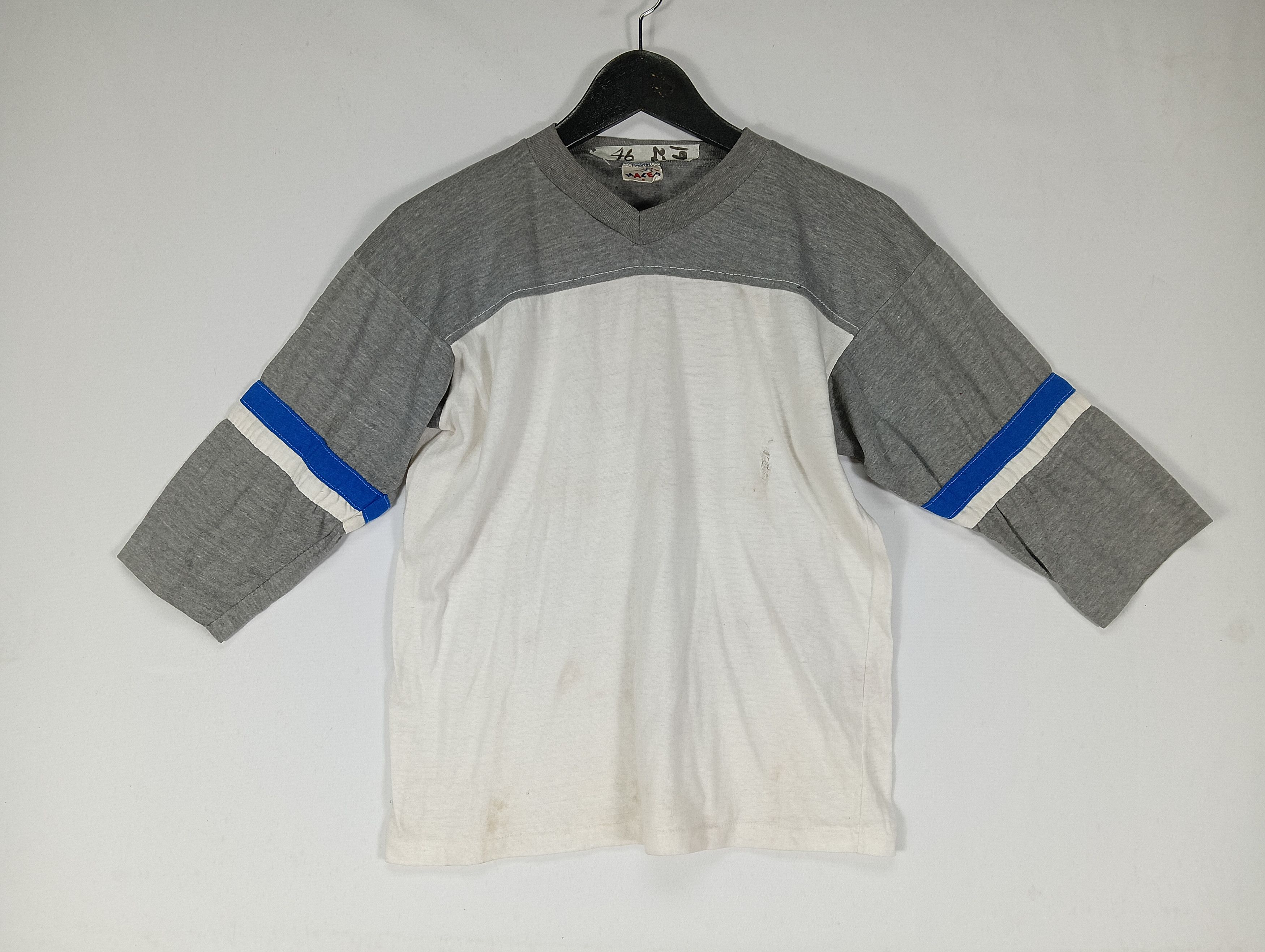 Vintage distressed tee v net maler Size US M / EU 48-50 / 2 - 1 Thumbnail
