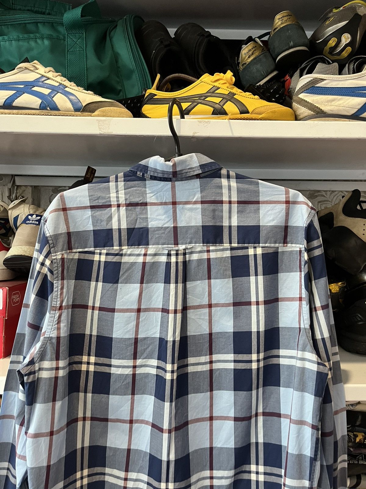 Fred Perry Vintage Fred Perry Plaid Shirt Size M Y2K Size US M / EU 48-50 / 2 - 12 Thumbnail