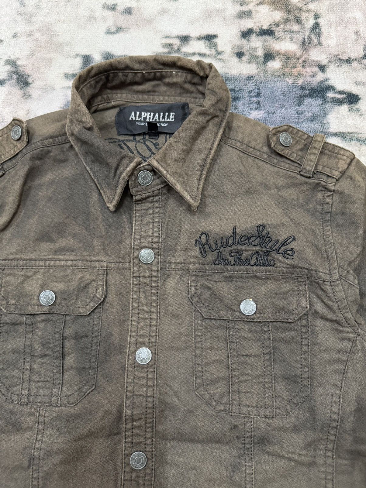 In The Attic × Japanese Brand In The attic Alpalle your satisfaction button up Shirt Size US S / EU 44-46 / 1 - 6 Thumbnail