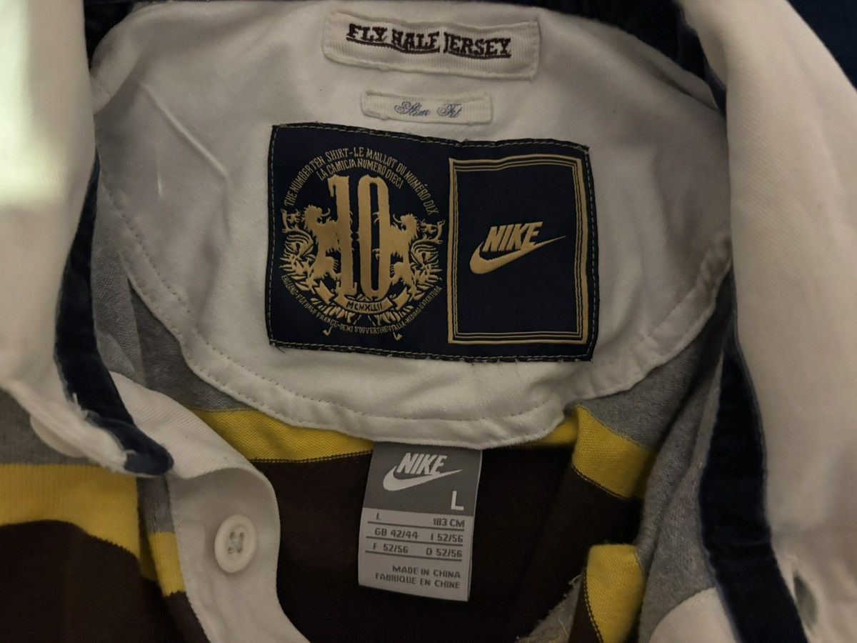 Nike Brown Nike Rugby Sweatshirt Size US L / EU 52-54 / 3 - 3 Thumbnail