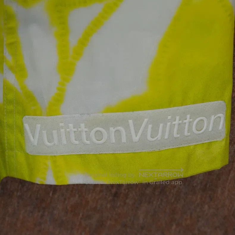 Louis Vuitton Louis Vuitton 2023ss Lemon Yellow Tri-flowered Trouser Jac Size US XL / EU 56 / 4 - 3 Thumbnail