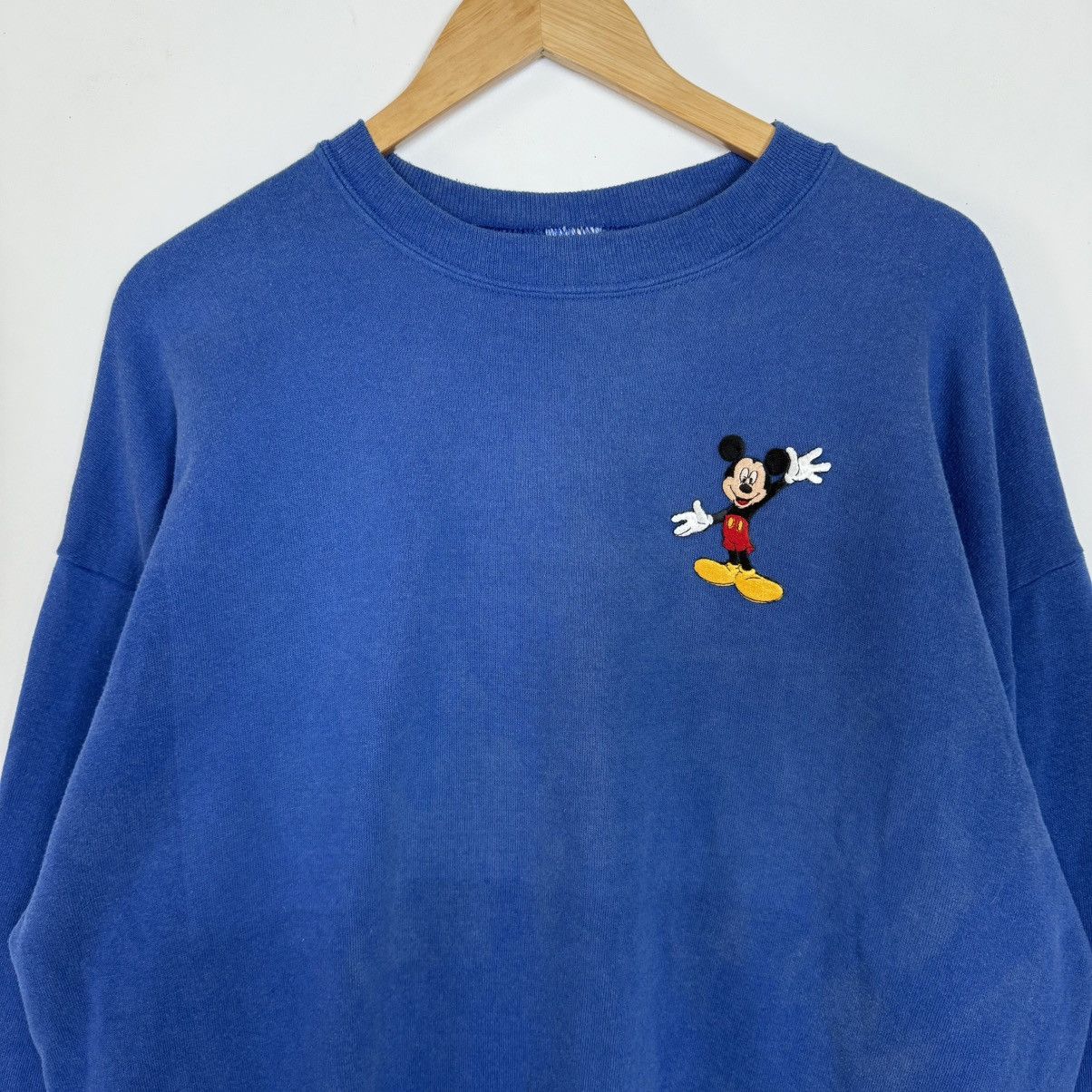 Disney × Mickey Mouse × Velva Sheen Vintage Mickey Character Sweatshirt Size US L / EU 52-54 / 3 - 4 Thumbnail