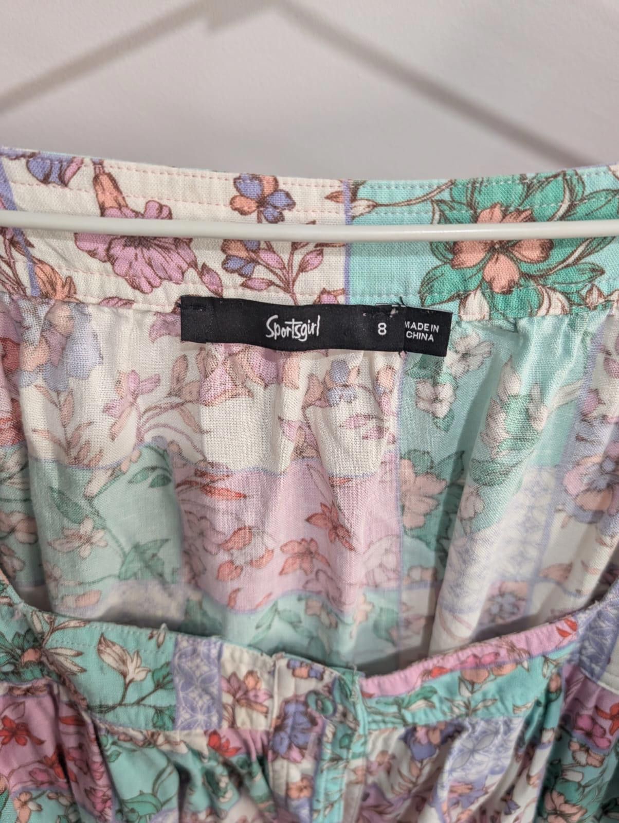 Other Sportsgirl Floral Patchwork Midi Dress Size 8 Size M / US 6-8 / IT 42-44 - 2 Thumbnail