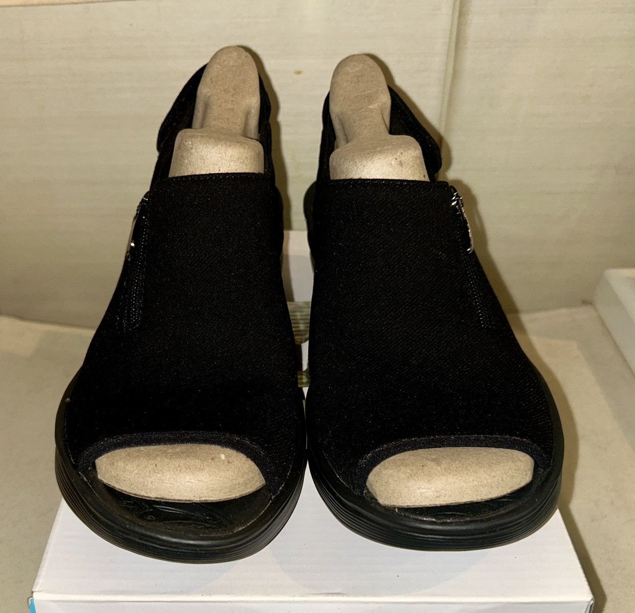 Other Bzees “Delicious” Slingback Comfort Wedge Sandals 9M Size US 9 / IT 39 - 4 Thumbnail