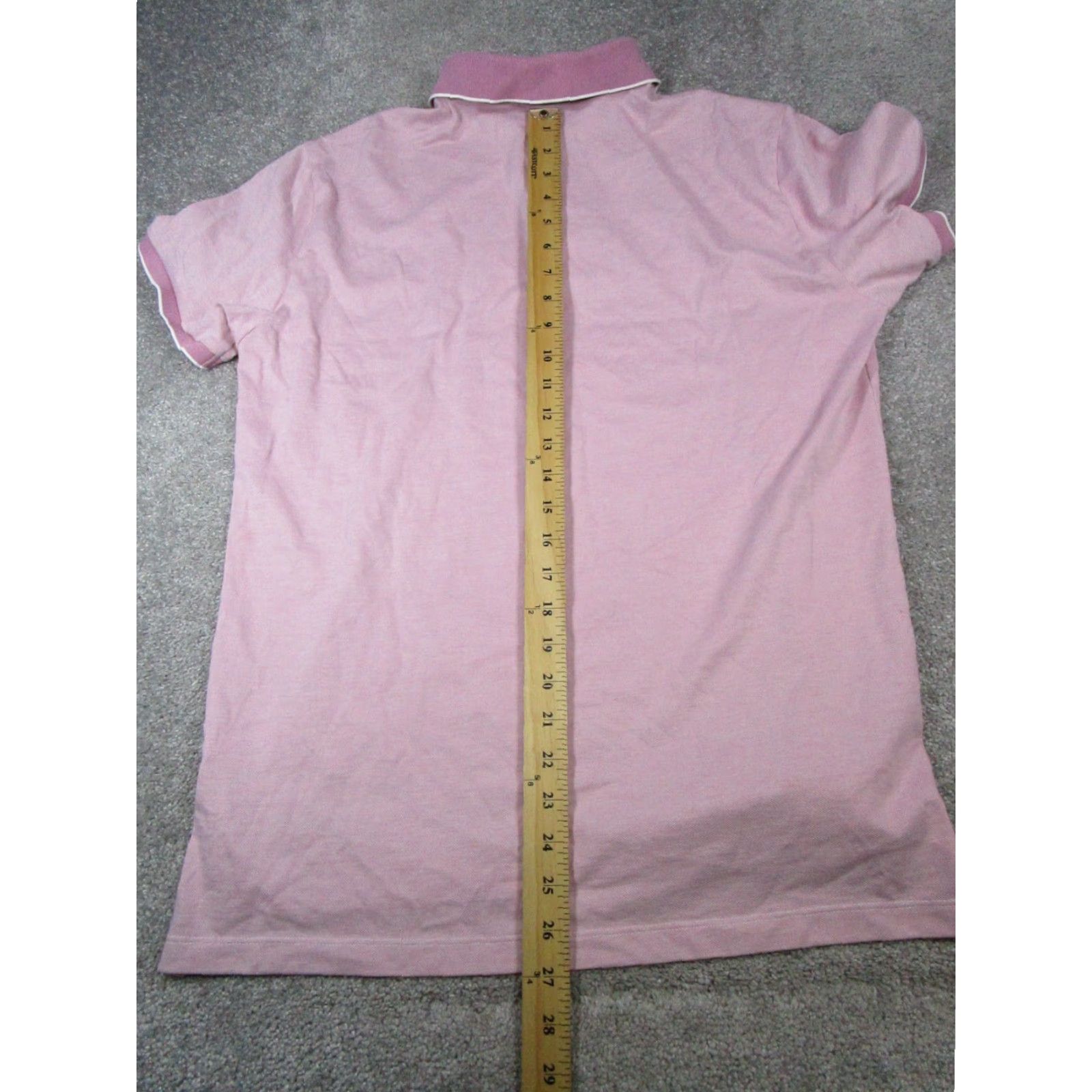 Bonobos Bonobos Polo Shirt Mens Large Pink Cotton Golf Shirt Size US L / EU 52-54 / 3 - 7 Thumbnail