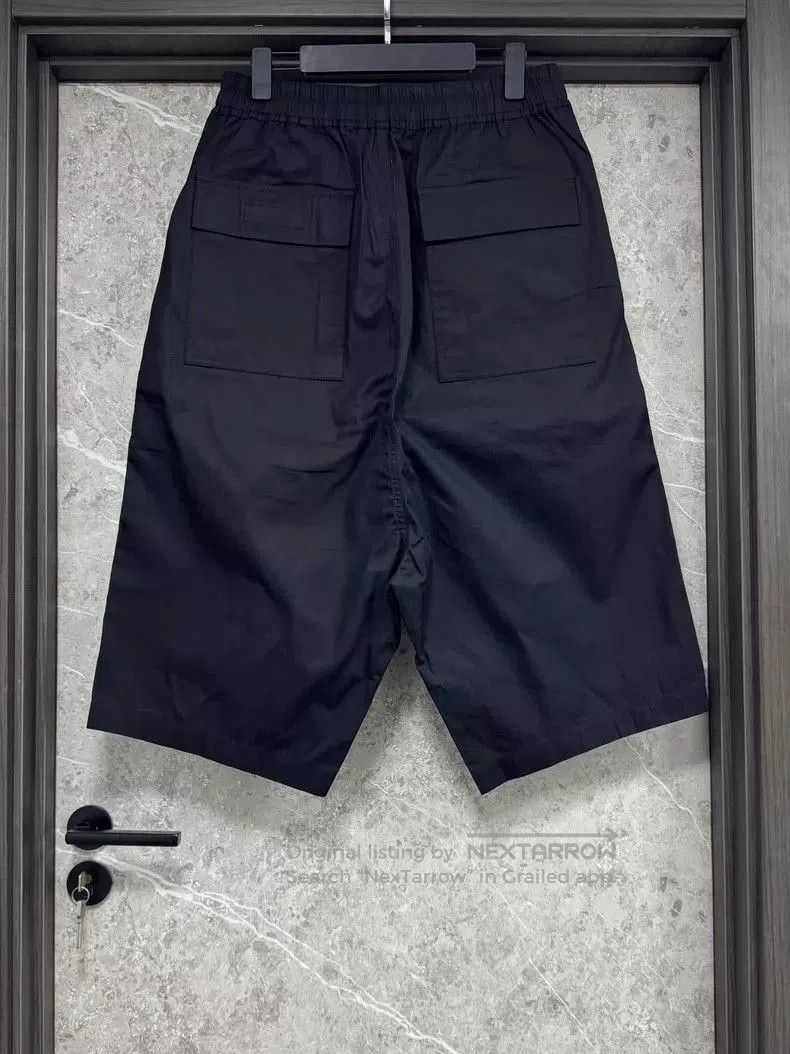 Rick Owens Rick Owens Black Cropped Shorts. Size US 38 / EU 54 - 2 Thumbnail
