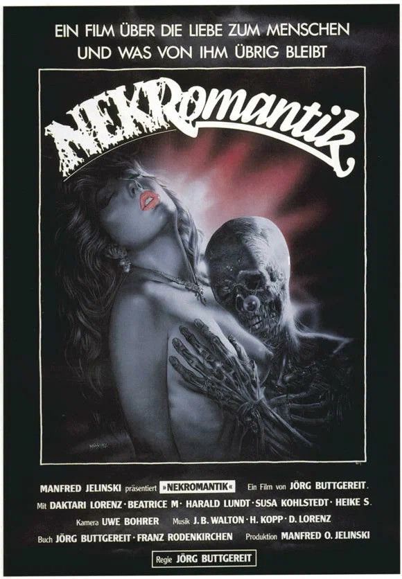 Expert Horror Vintage 90s Nekromantik Erotic Horror Movie Promo Shirt Rare Size US XL / EU 56 / 4 - 10 Thumbnail