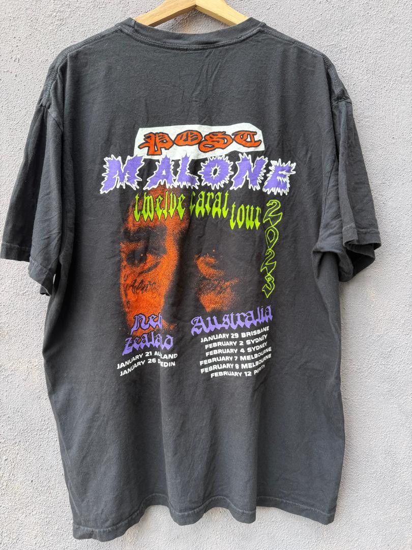 Rap Tees Post Malone tour 2023 Size US XL / EU 56 / 4 - 3 Thumbnail