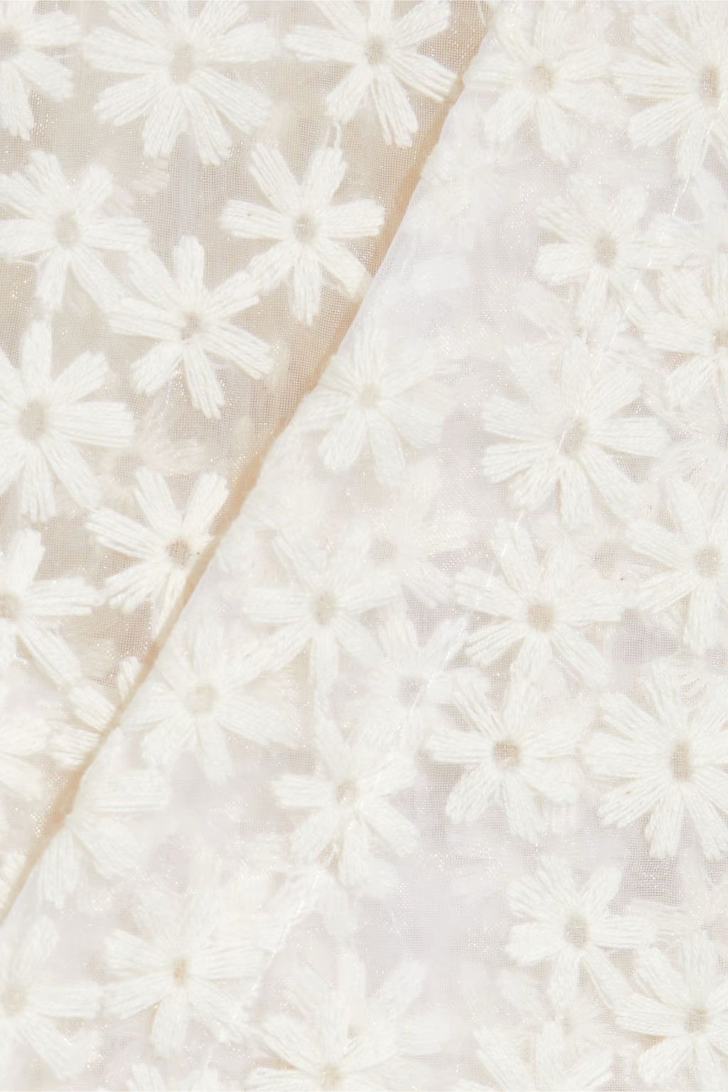 Akris AKRIS Clelia Embroidered organza jacket Ivory Size US 8 Size M / US 6-8 / IT 42-44 - 4 Thumbnail
