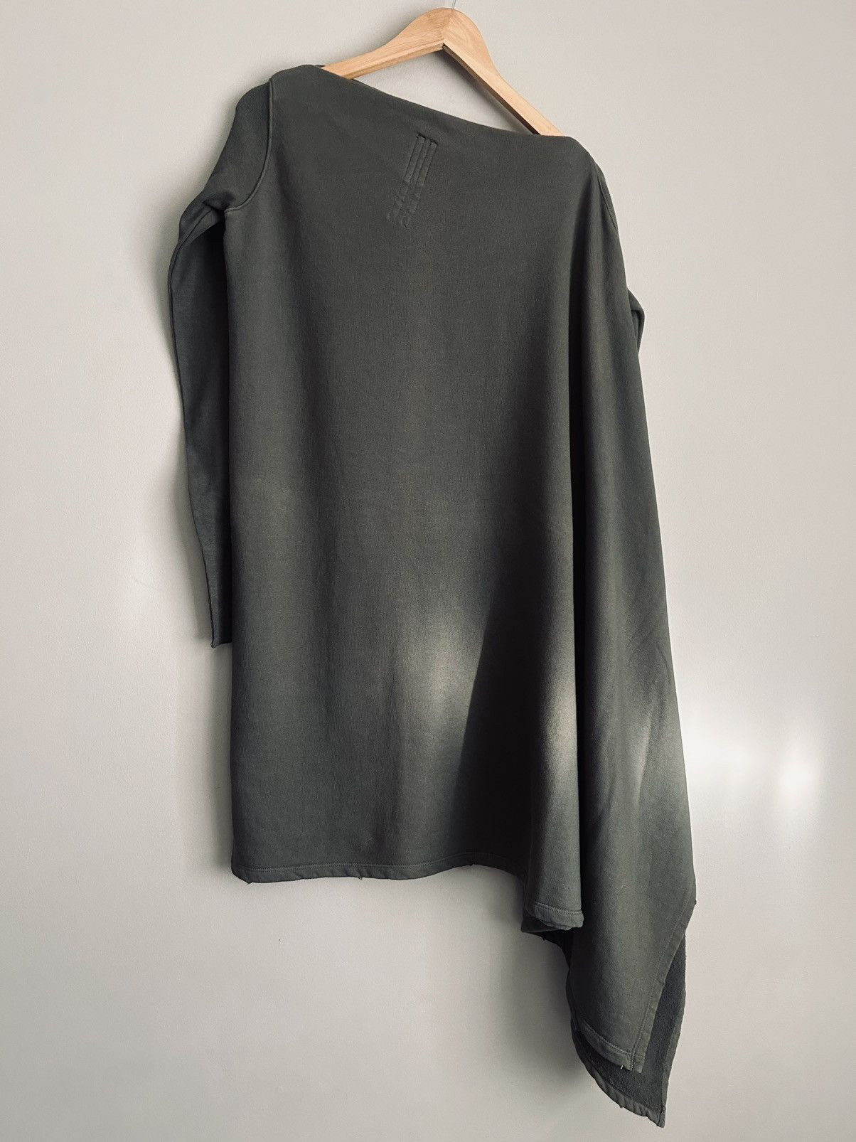 Rick Owens DRKSHDW Asymmetric Fleece Top