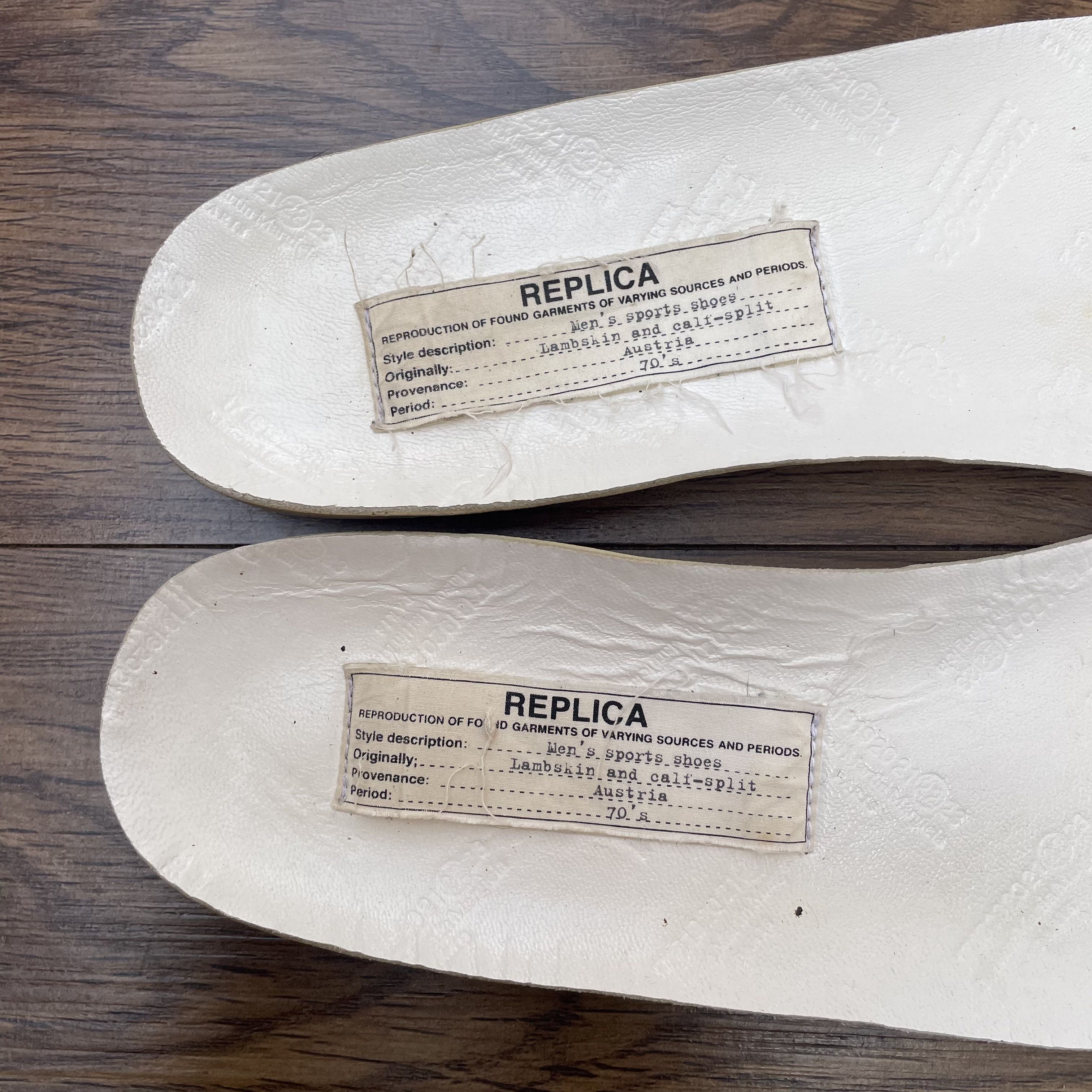 Maison Margiela Maison Margiela Replica GATs Size US 6 / EU 39 - 18 Thumbnail