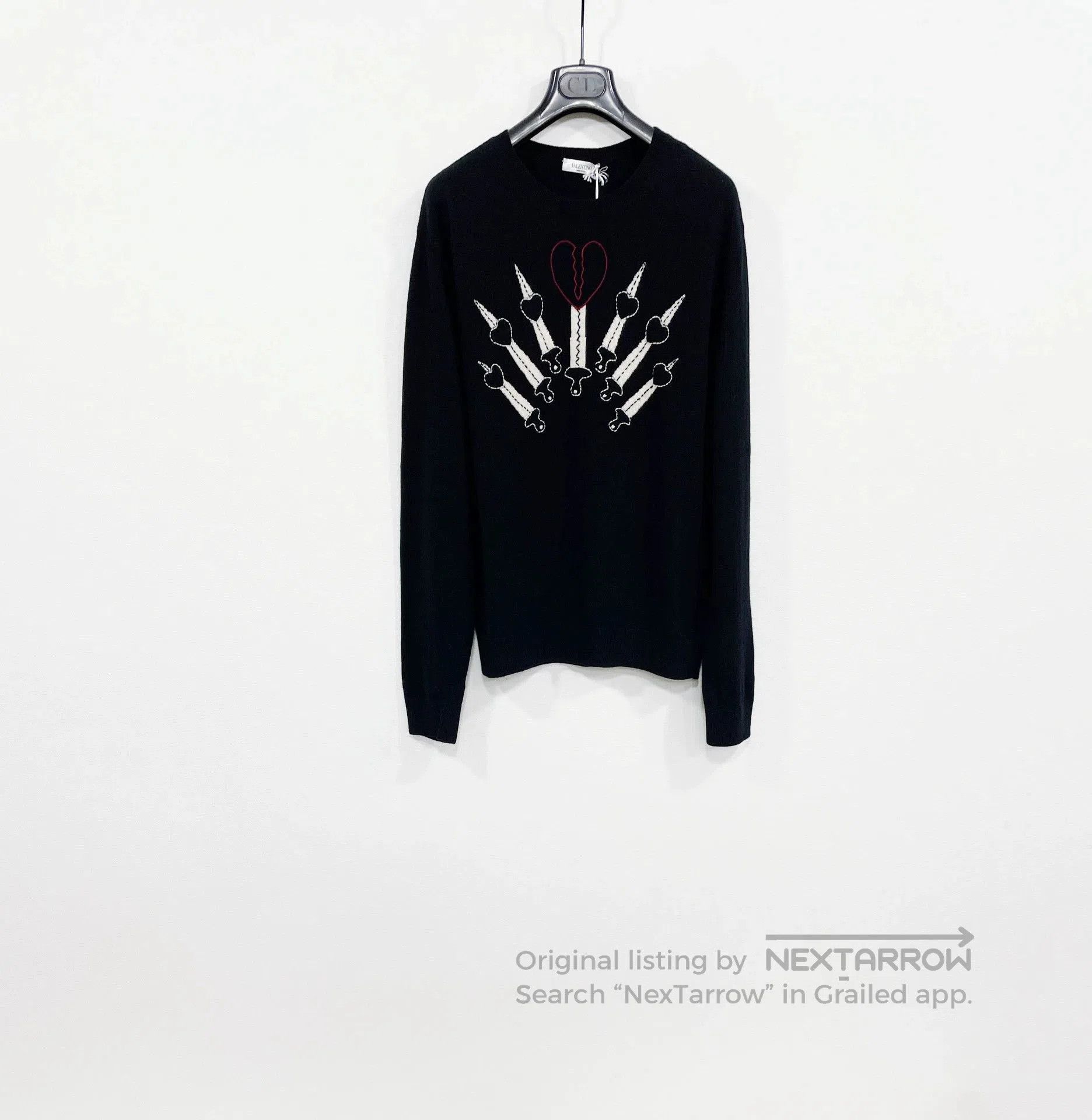 Valentino VALENTINO Wool Cashmere Sweater. Size US M / EU 48-50 / 2 - 1 Thumbnail