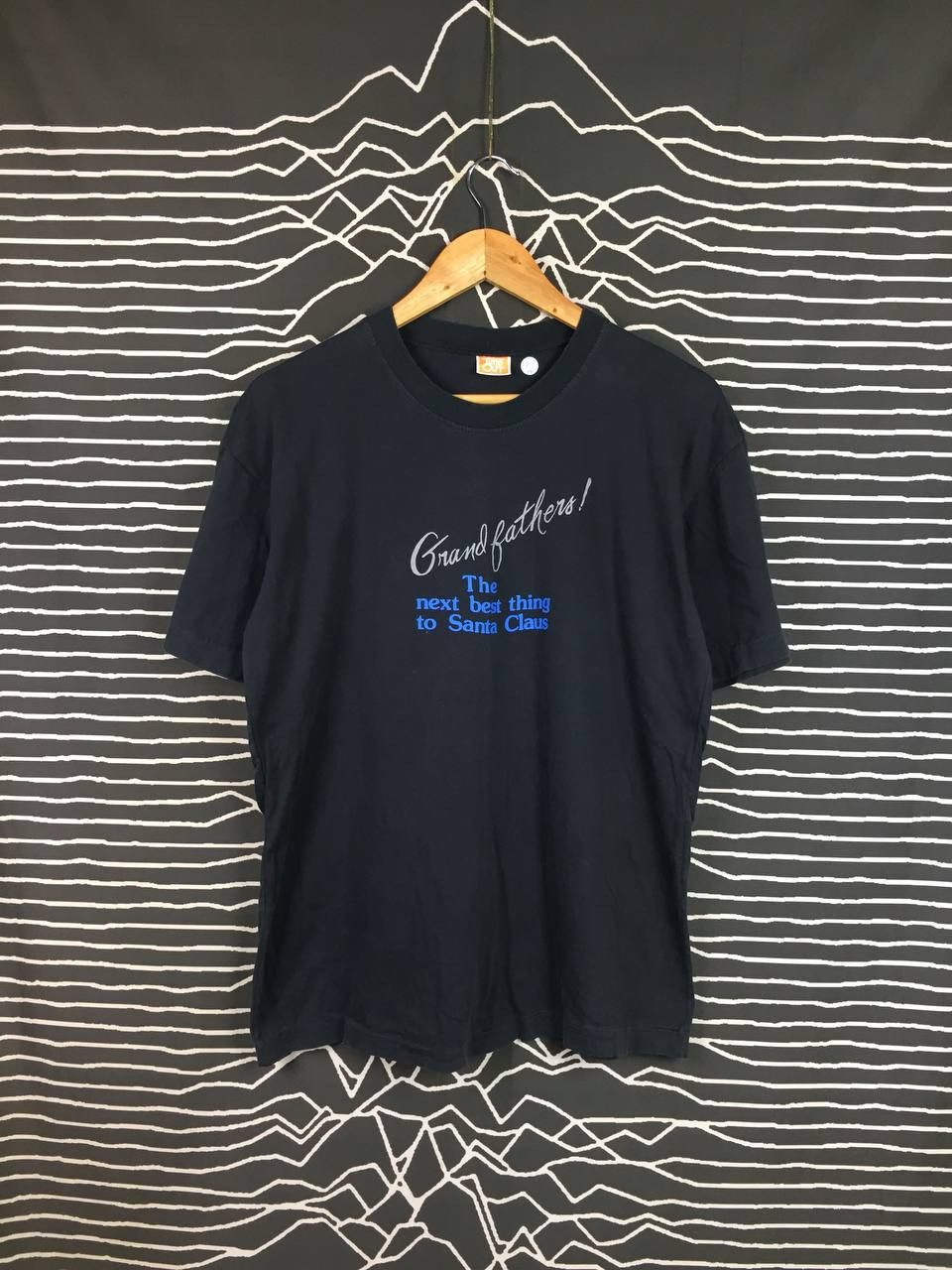 Vintage Vtg Grandfathers! The Next Best Thing To Santa Claus Tee Size US L / EU 52-54 / 3 - 2 Thumbnail