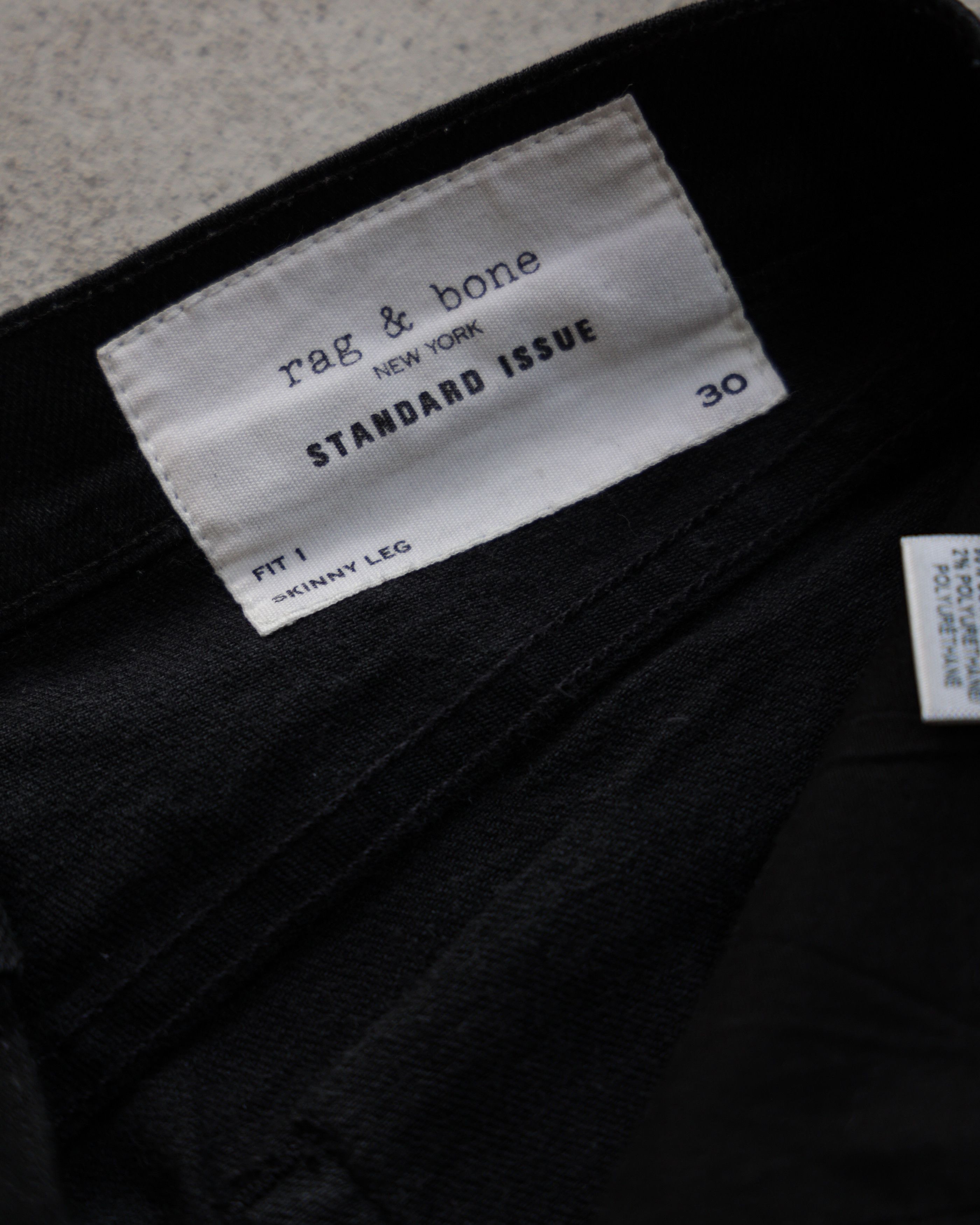 Rag & Bone rag&bone Fit 1 Skinny Ripped Knee Elongated Jeans Size US 30 / EU 46 - 5 Thumbnail