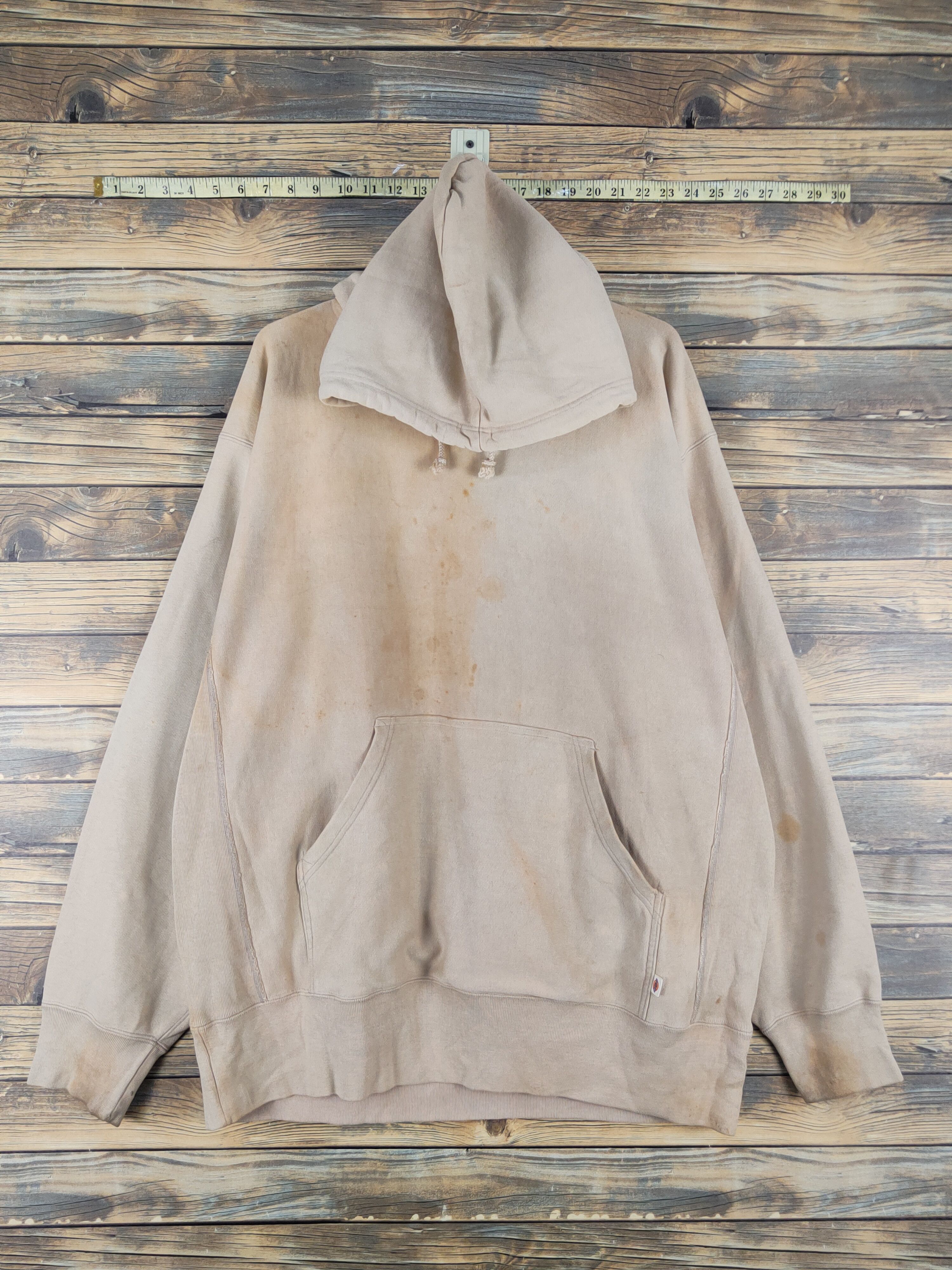 Dickies Dickies Light Brown Faded Hoodie Sweatshirts #W1549 Size US XXL / EU 58 / 5 - 1 Thumbnail