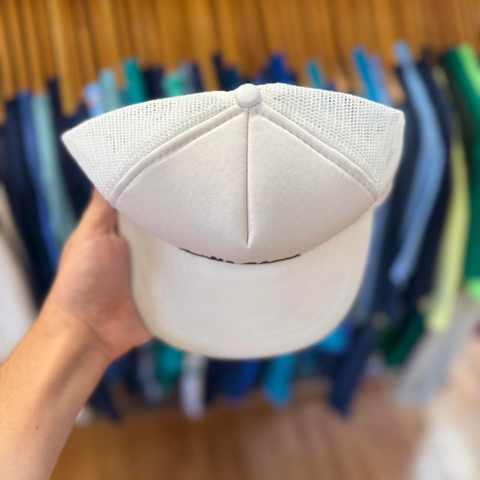 Vintage Vintage 90s UNLV Tanks Sharks Trucker Cap Size ONE SIZE - 4 Thumbnail