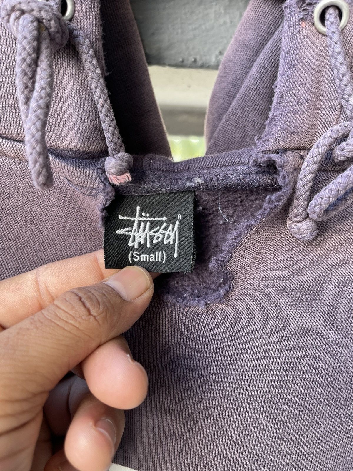 Stussy × Vintage Stussy Distressed Hoodies Rare📸 Size US S / EU 44-46 / 1 - 3 Thumbnail