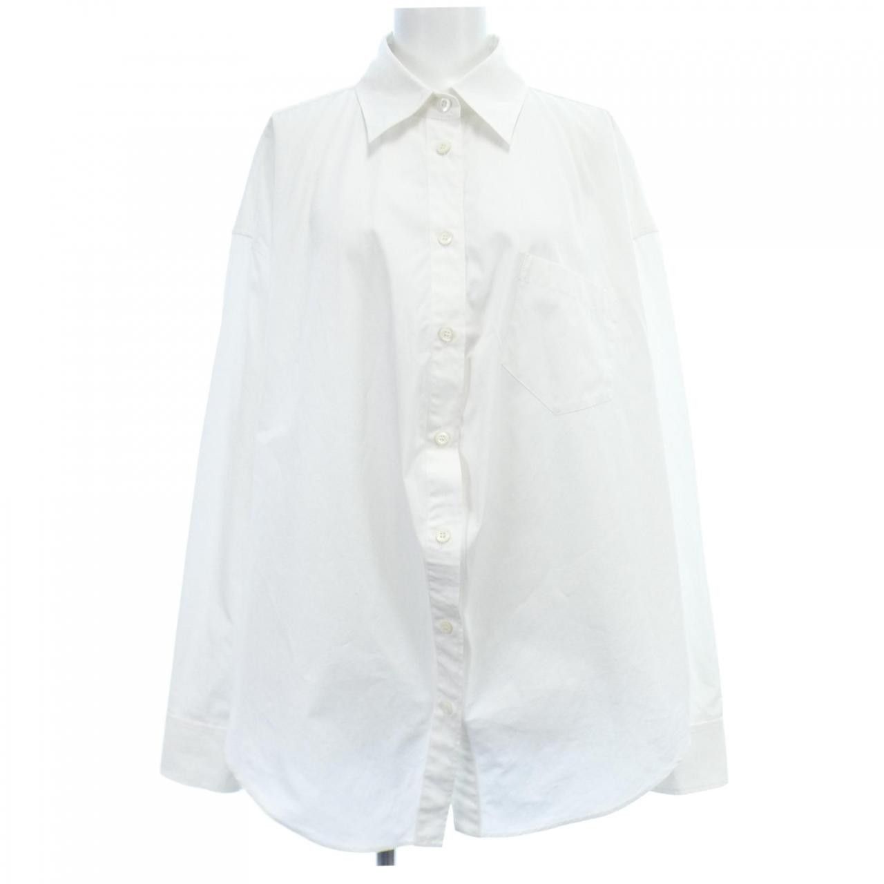 Prada Prada Prada Shirt Cotton Dress Shirt P439GR S231 1227 DUTY FREE for USA Size ONE SIZE - 1 Thumbnail