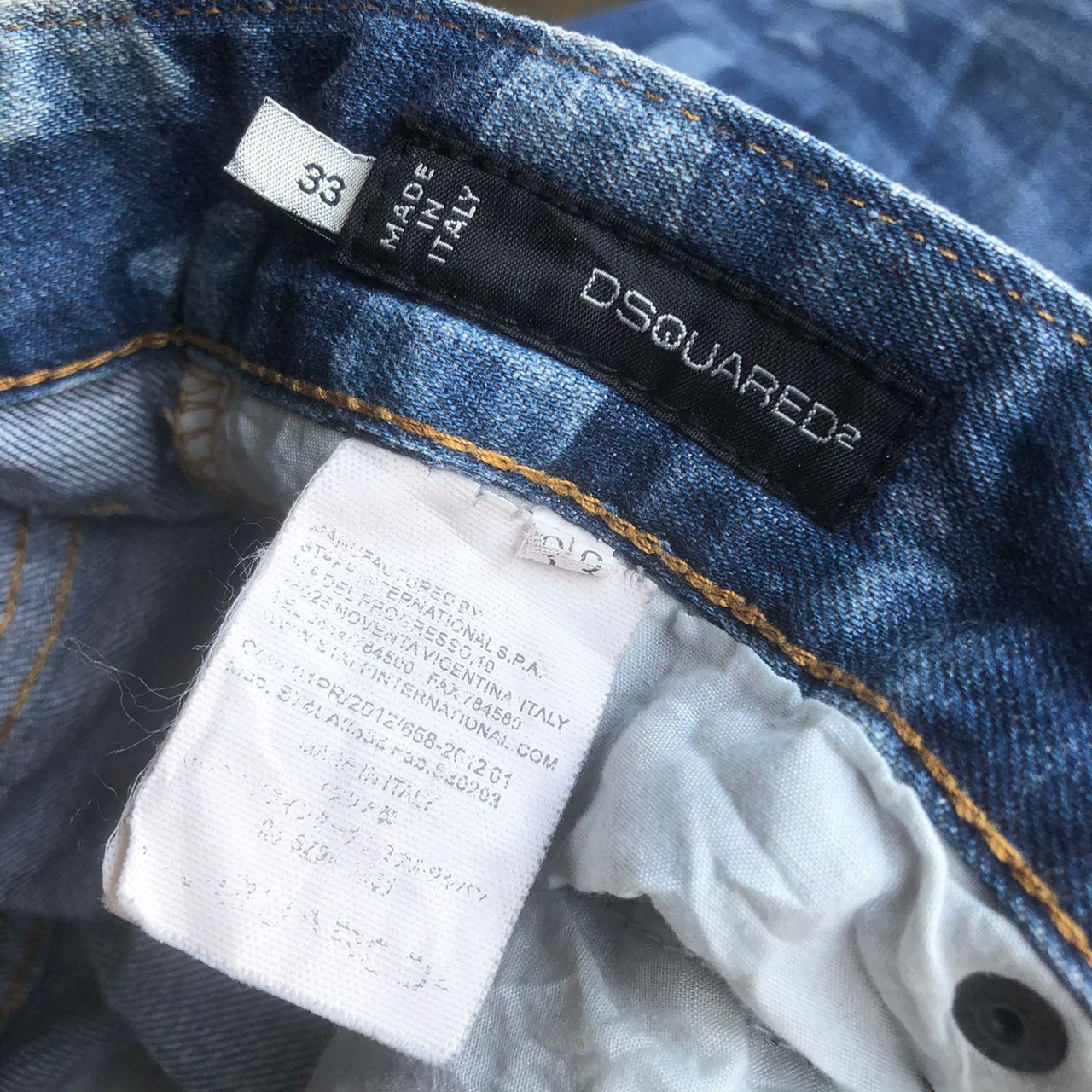 Dsquared2 × Vintage 🇮🇹 Vintage Dsquared2 Cargo Pants Camouflage Made In Italy Size US 33 - 3 Thumbnail