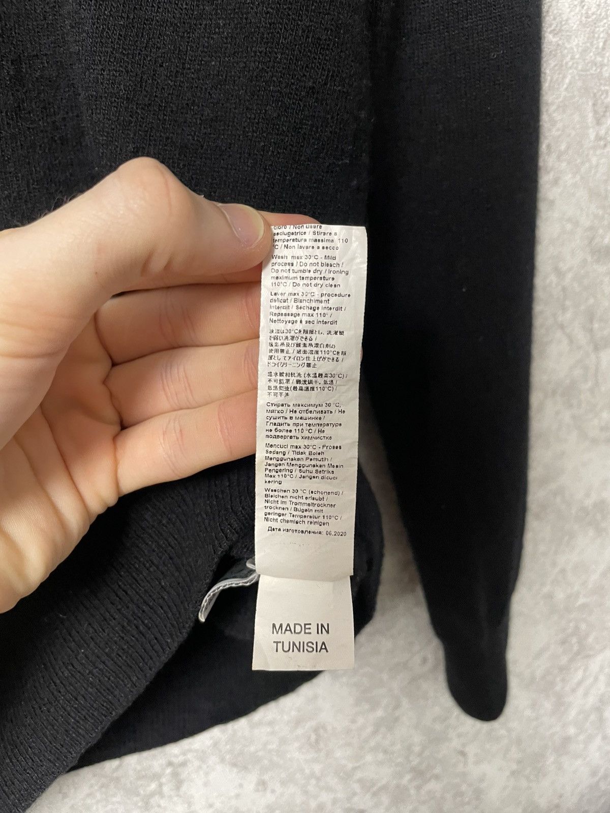 Roberto Cavalli Vintage Roberto Cavalli Black Wool/ Cashmere Sweater Size US M / EU 48-50 / 2 - 11 Thumbnail
