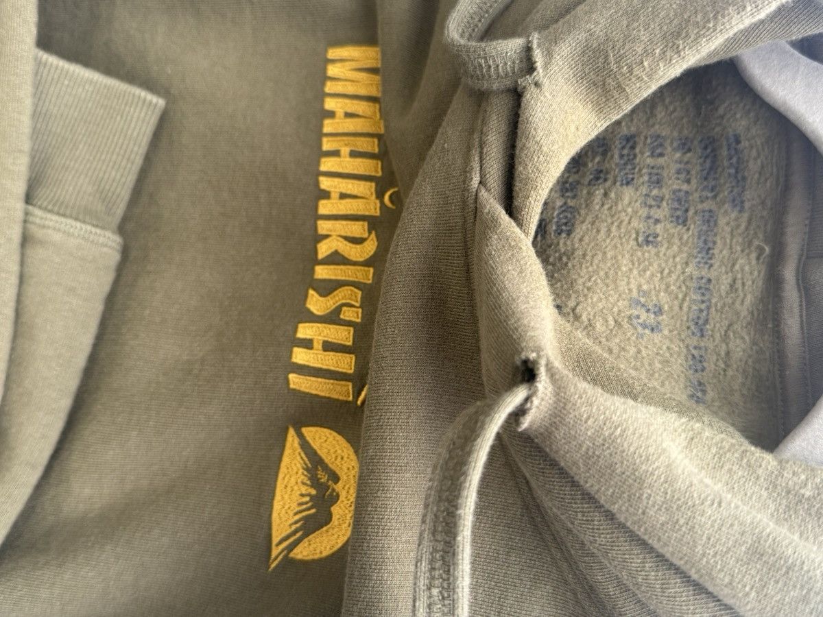 Maharishi Maharishi Gold Tailor Hooded Sweat Rare Embroidered Olive Size US M / EU 48-50 / 2 - 8 Thumbnail