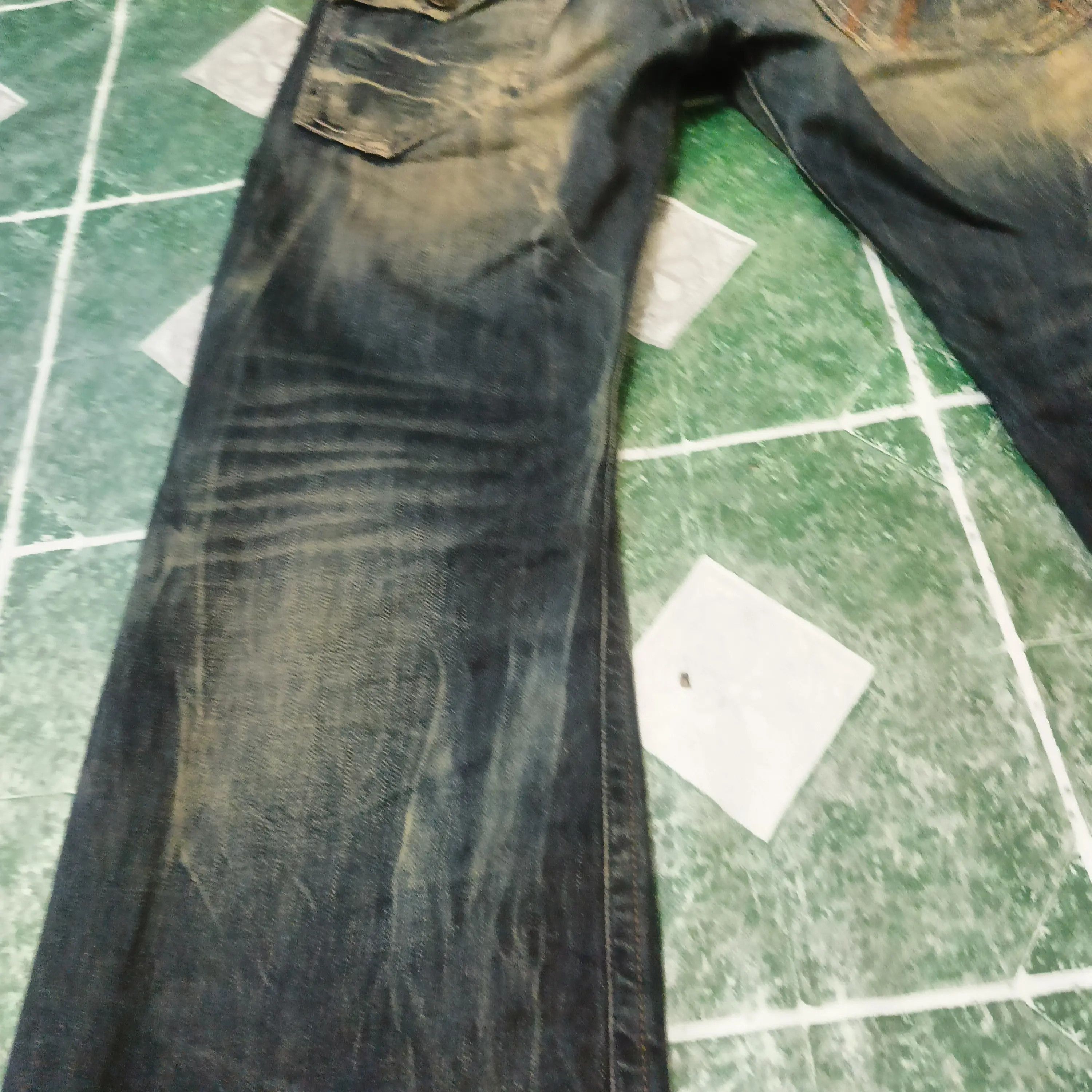 If Six Was Nine 90s Buckaroo jeans flared distressed jeans bootcut Size US 32 / EU 48 - 19 Thumbnail