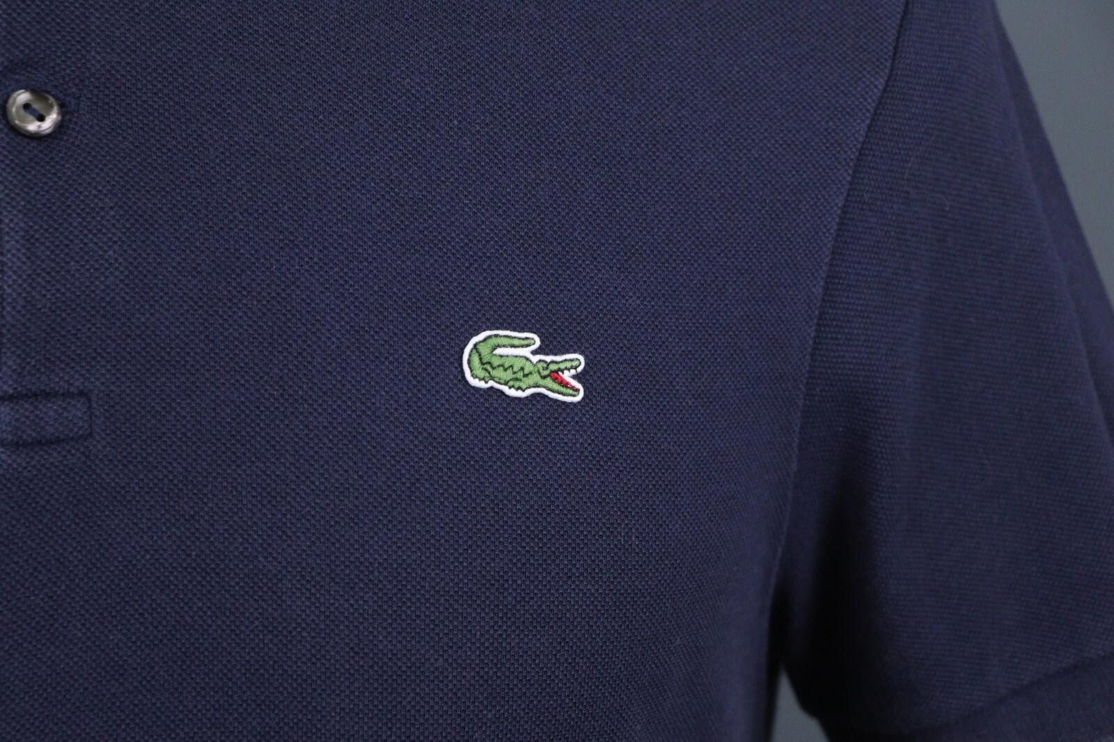 Lacoste Lacoste Blue Vintage Short Sleeve Polo Shirt Size 5 Size US M / EU 48-50 / 2 - 5 Thumbnail