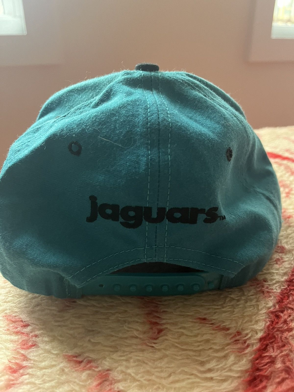 New Era Vintage New Era Jacksonville Jaguars SnapBack Hat Size 46 - 3 Thumbnail