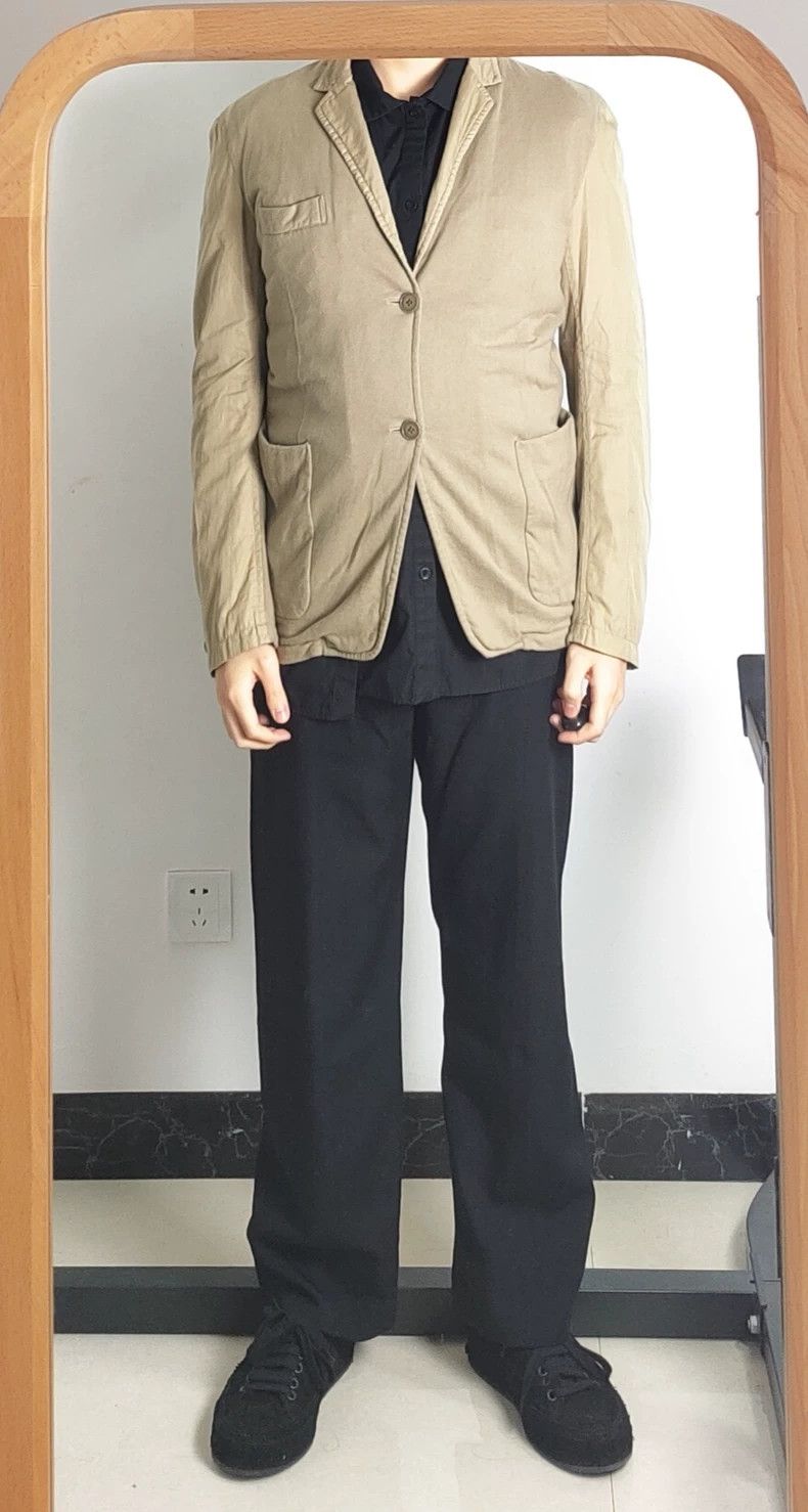 Yohji Yamamoto Yohji Yamamoto size 2 12ss patchwork blazer 2505-Nextarrow Size 36R - 6 Thumbnail