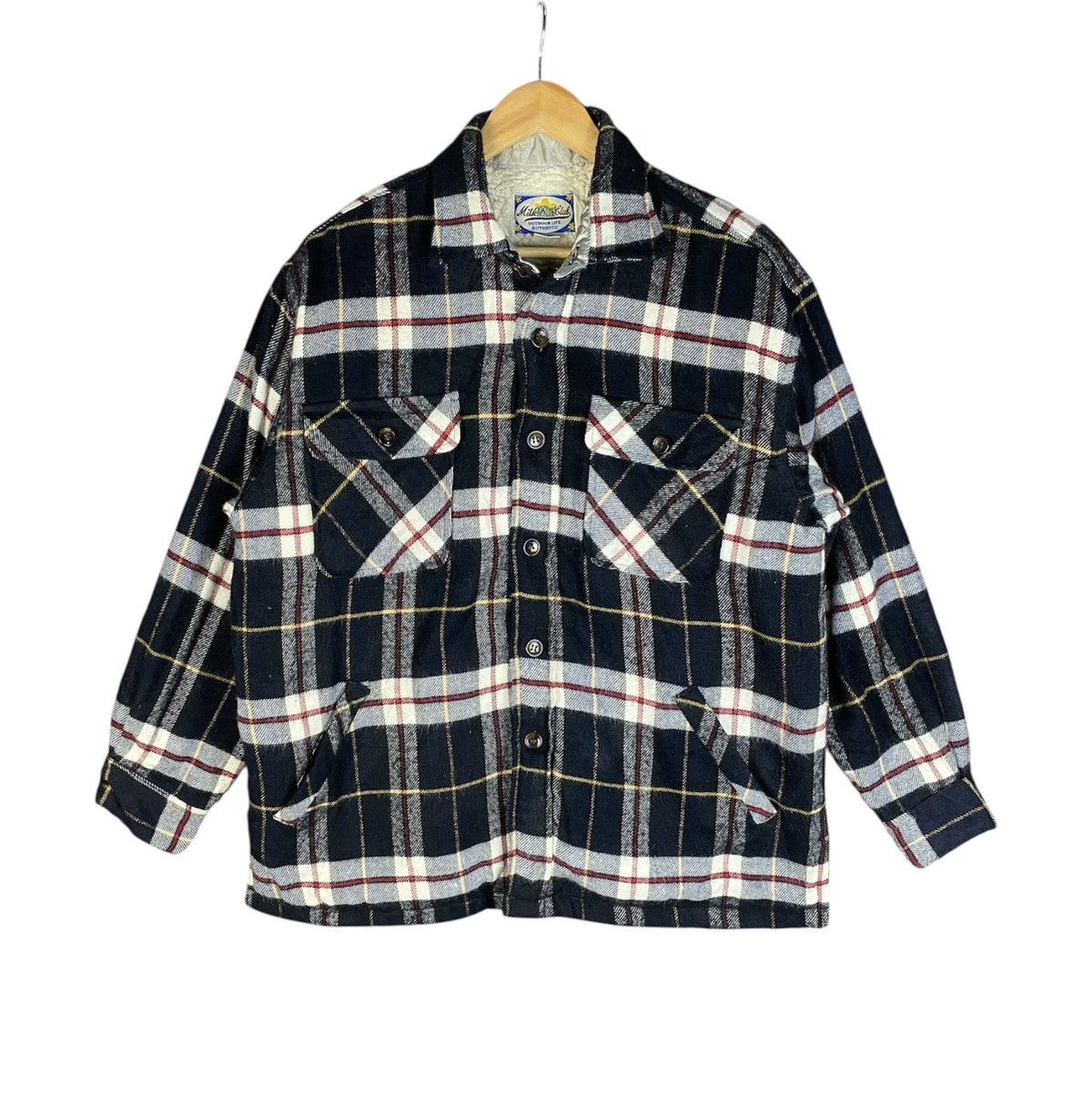 Flannel × Japanese Brand Japanese Brand Heavy Checkered Flannel Button Up Shirt Size US M / EU 48-50 / 2 - 1 Thumbnail