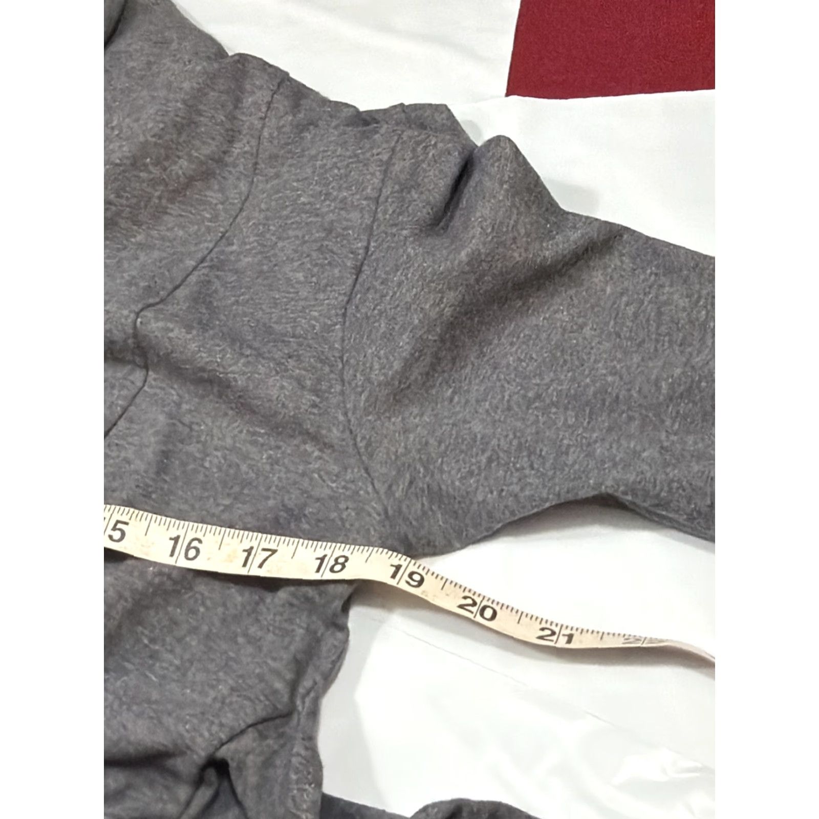 Vintage eShakti Dress Women L Gray Cotton Solid V Neck Wrap Tie Waist Knit Long Sleeves Obi Size L / US 10 / IT 46 - 6 Thumbnail